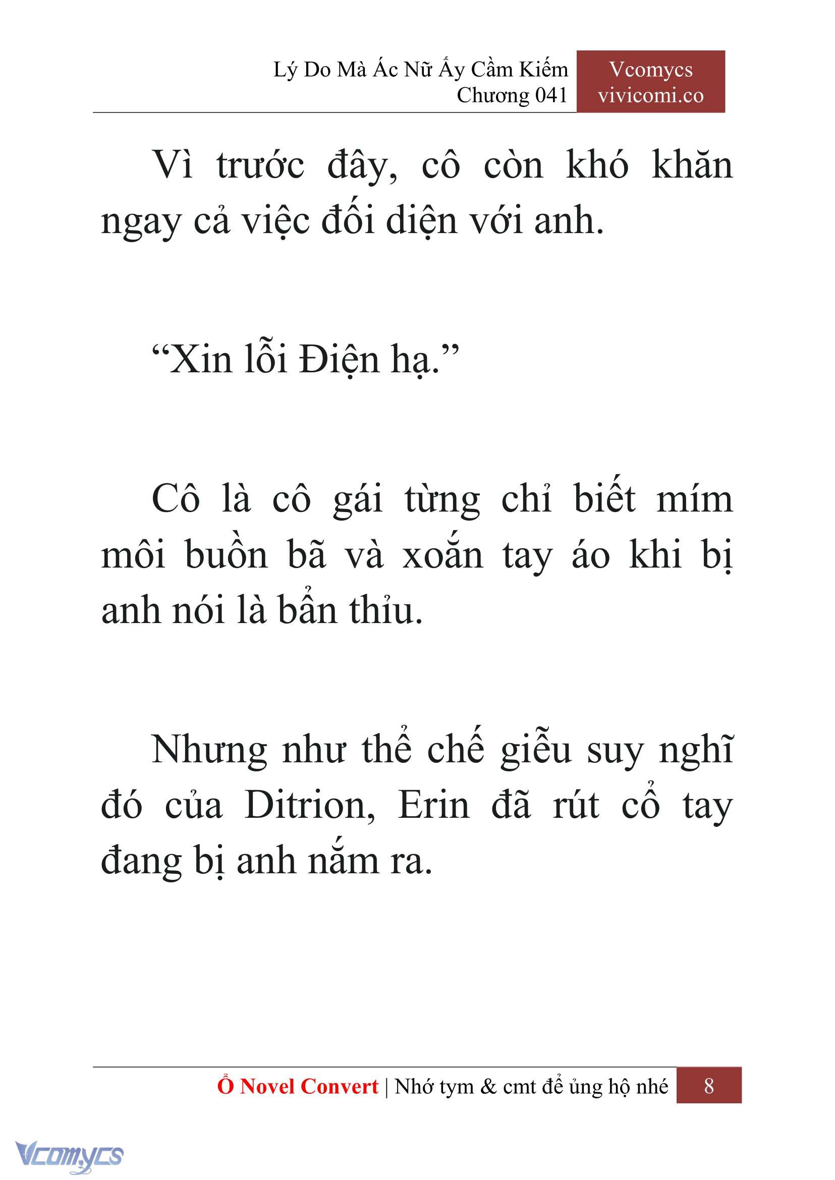[Novel] Lý Do Mà Ác Nữ Ấy Cầm Kiếm Chap 41 - Trang 2