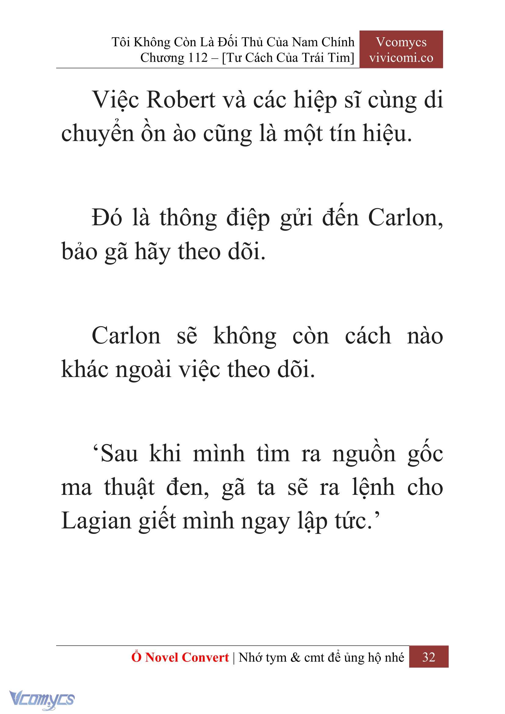 [Novel] Tôi Không Còn Là Đối Thủ Của Nam Chính Chap 112 - Trang 2
