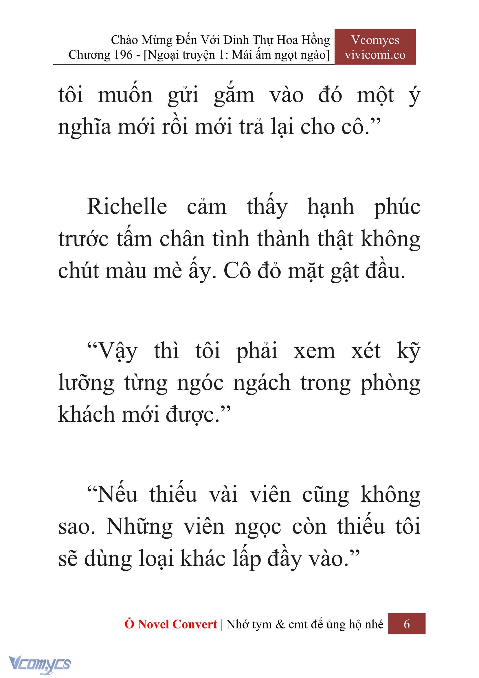 [Novel] Chào Mừng Đến Với Dinh Thự Hoa Hồng Chap 196 - Trang 2