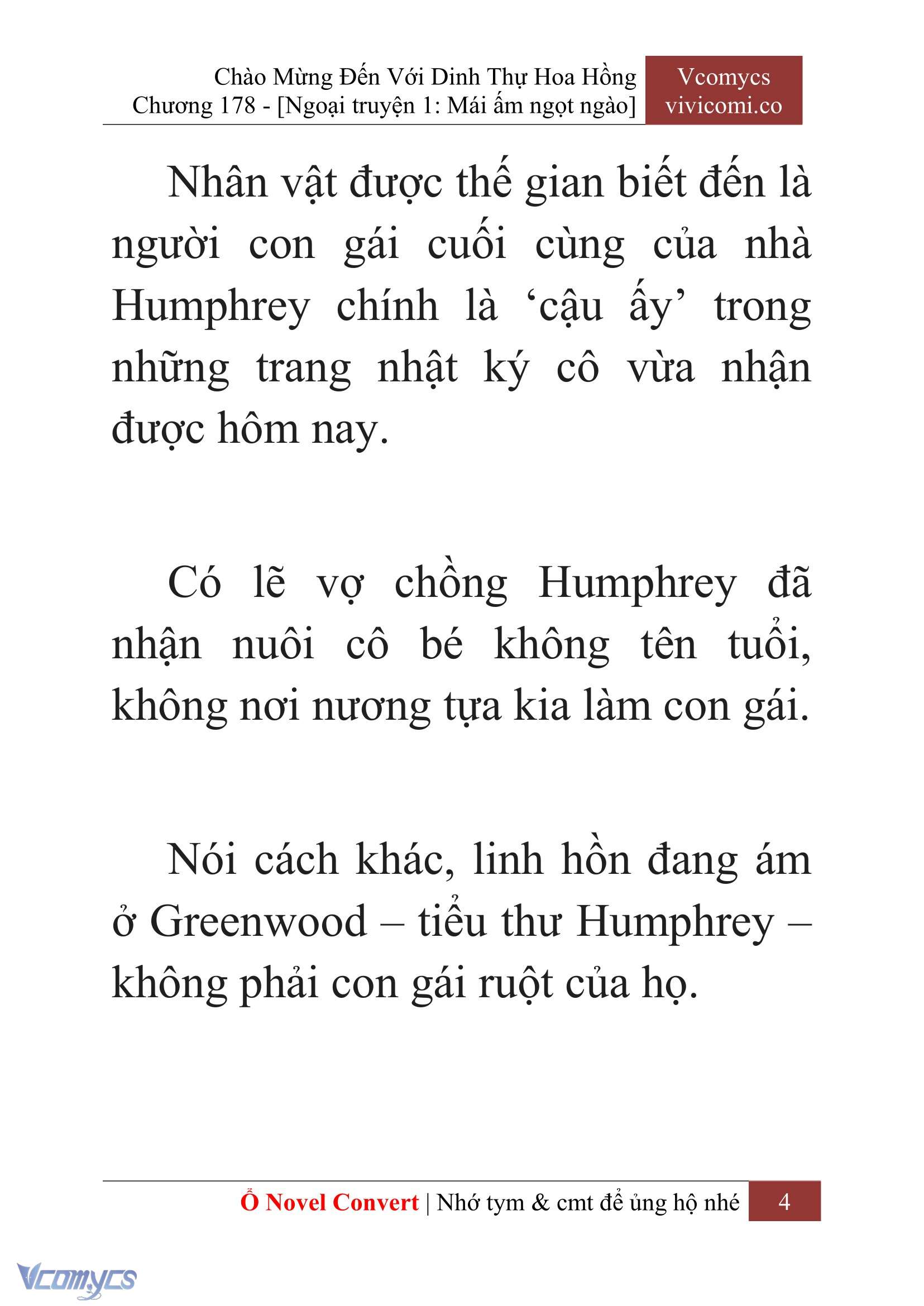 [Novel] Chào Mừng Đến Với Dinh Thự Hoa Hồng Chap 178 - Trang 2