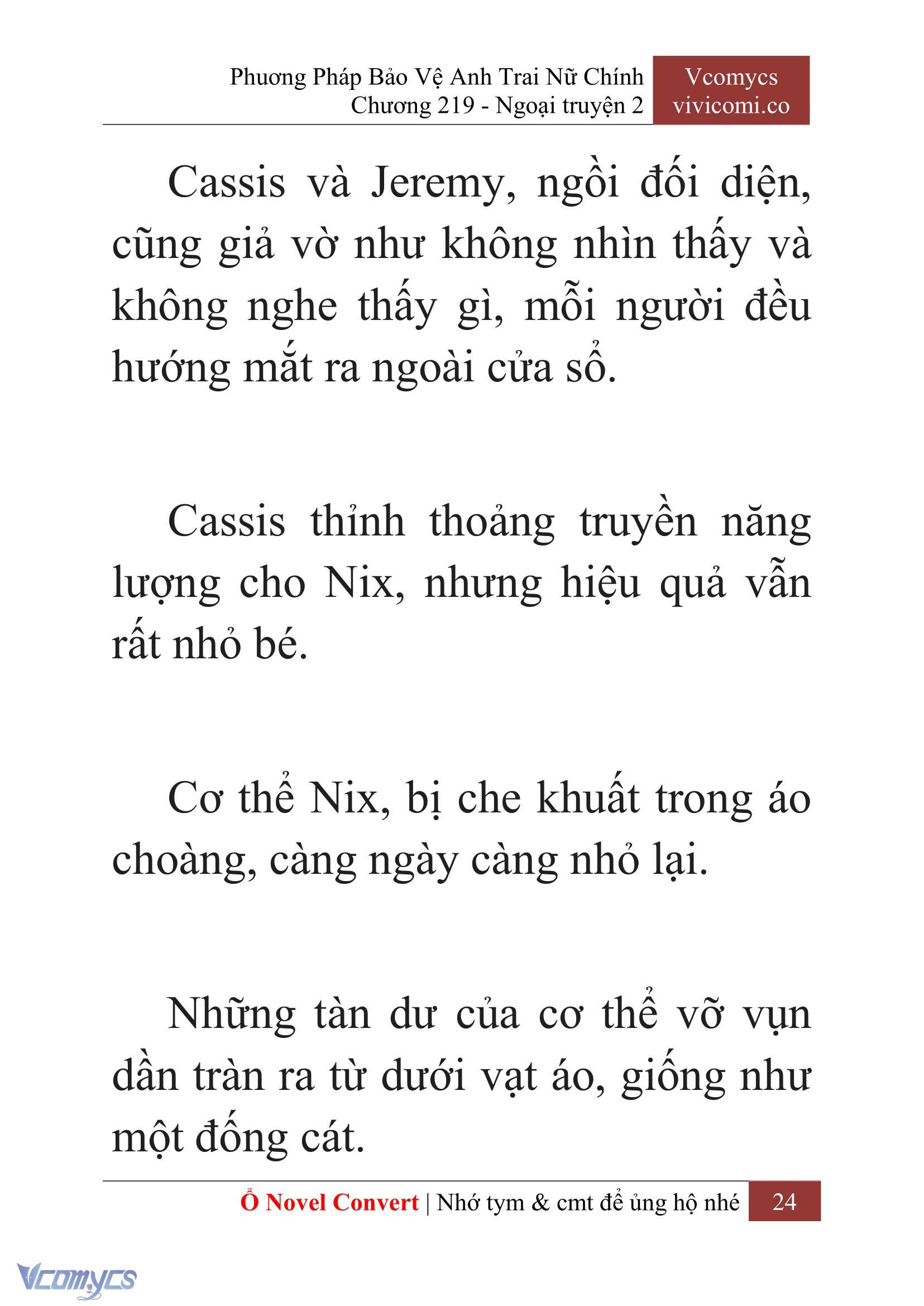[Novel] Phương Pháp Bảo Vệ Anh Trai Nữ Chính Chap 219 - Trang 2
