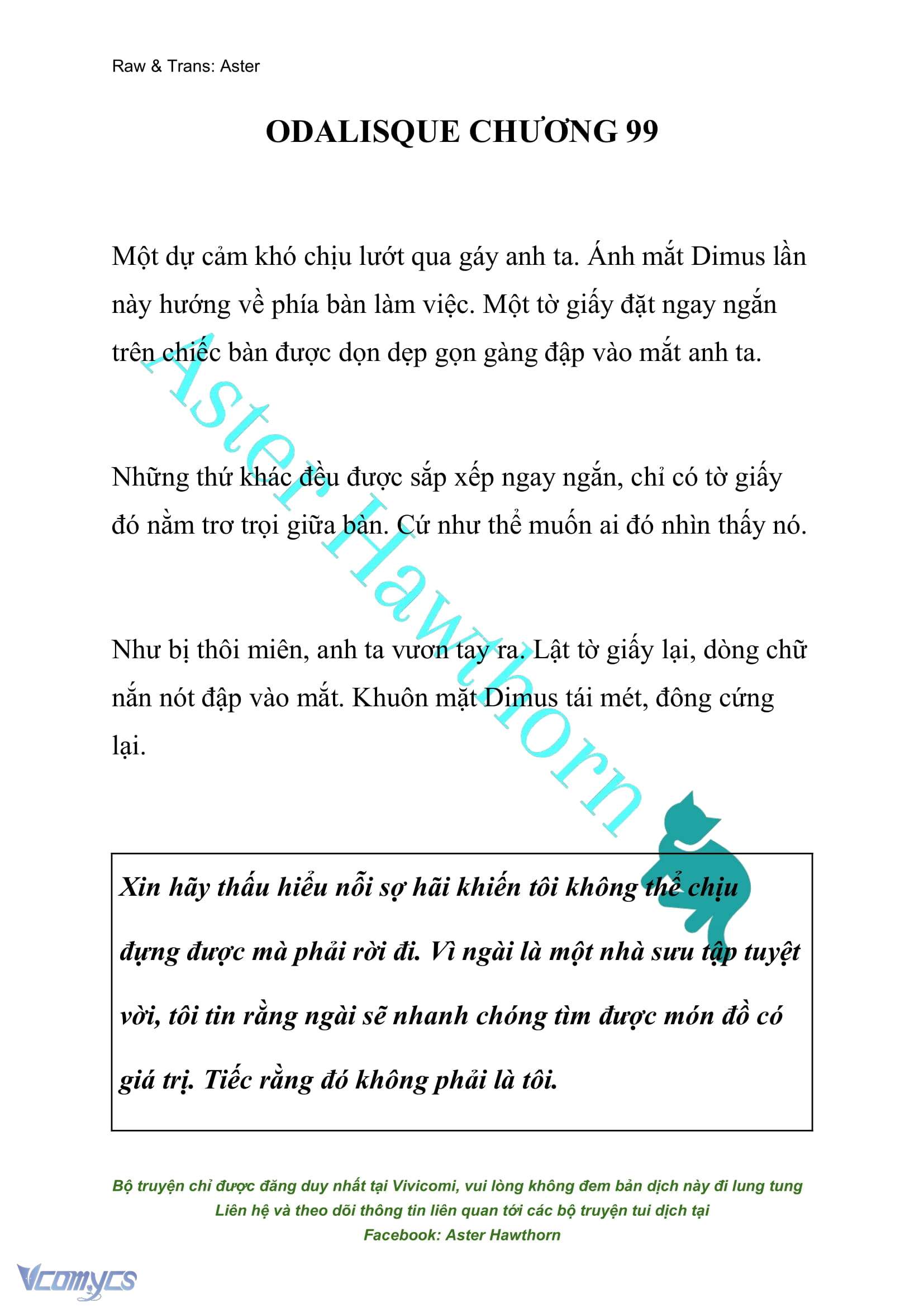 [NOVEL] Odalisque Chap 99 - Trang 2