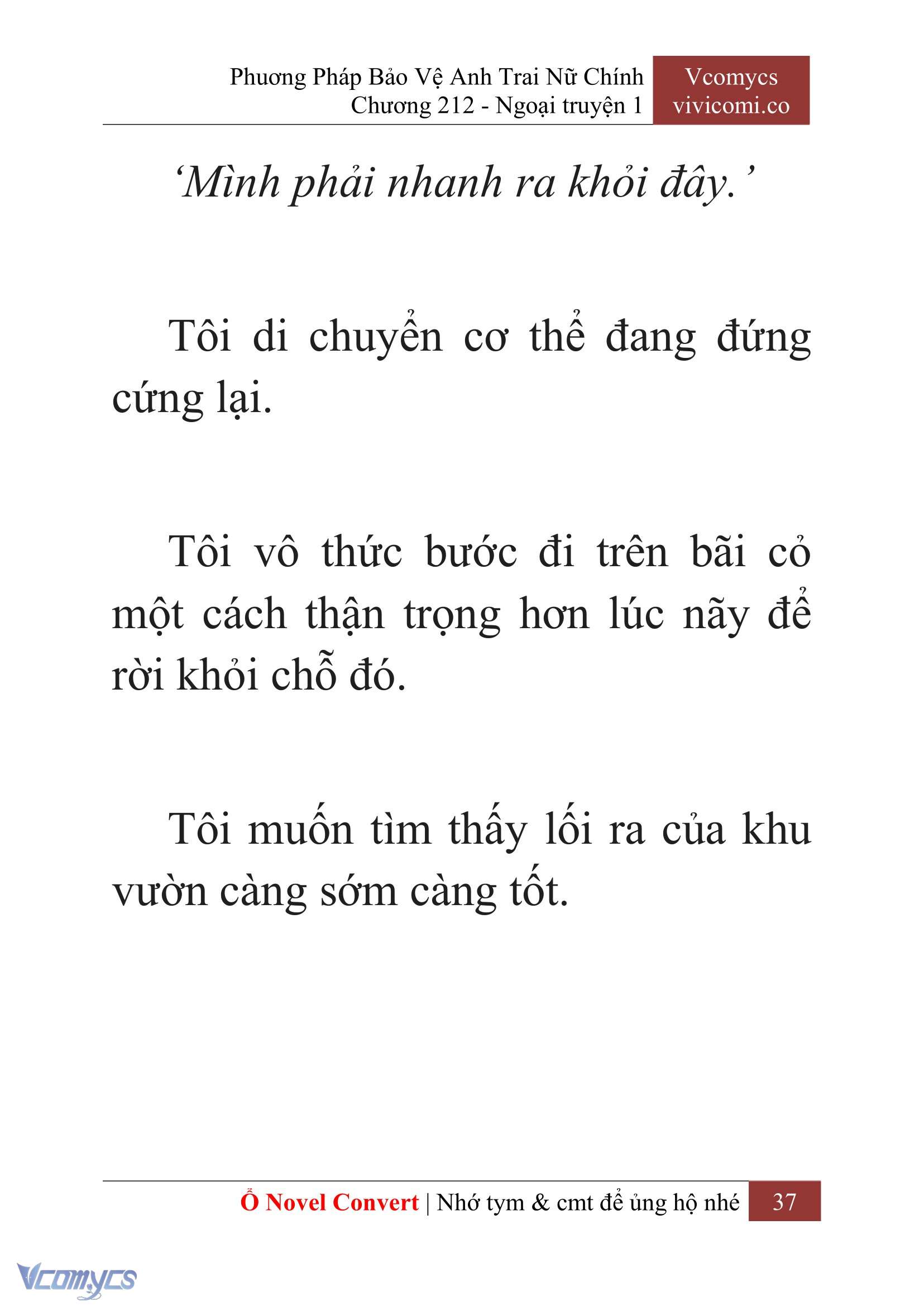 [Novel] Phương Pháp Bảo Vệ Anh Trai Nữ Chính Chap 212 - Trang 2
