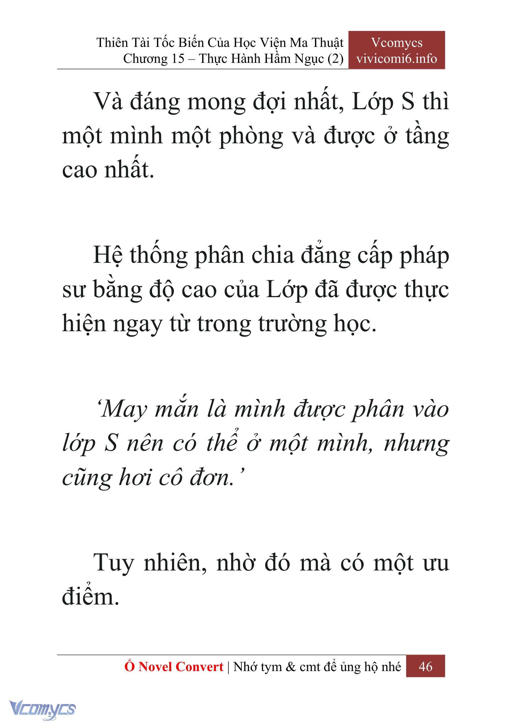 [Novel] Thiên Tài Tốc Biến Của Học Viện Ma Thuật Chap 15 - Trang 2