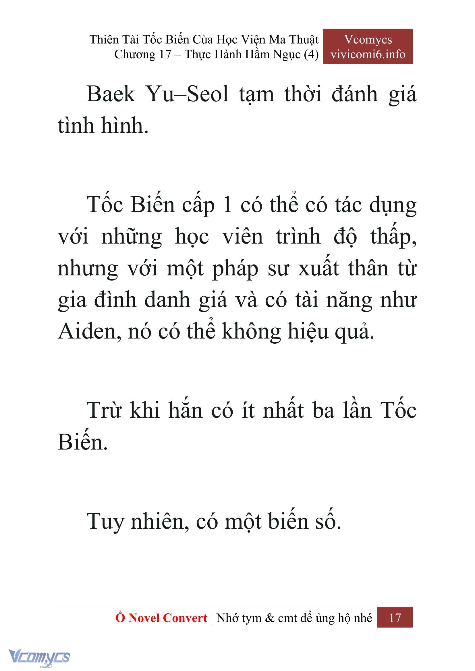 [Novel] Thiên Tài Tốc Biến Của Học Viện Ma Thuật Chap 17 - Trang 2