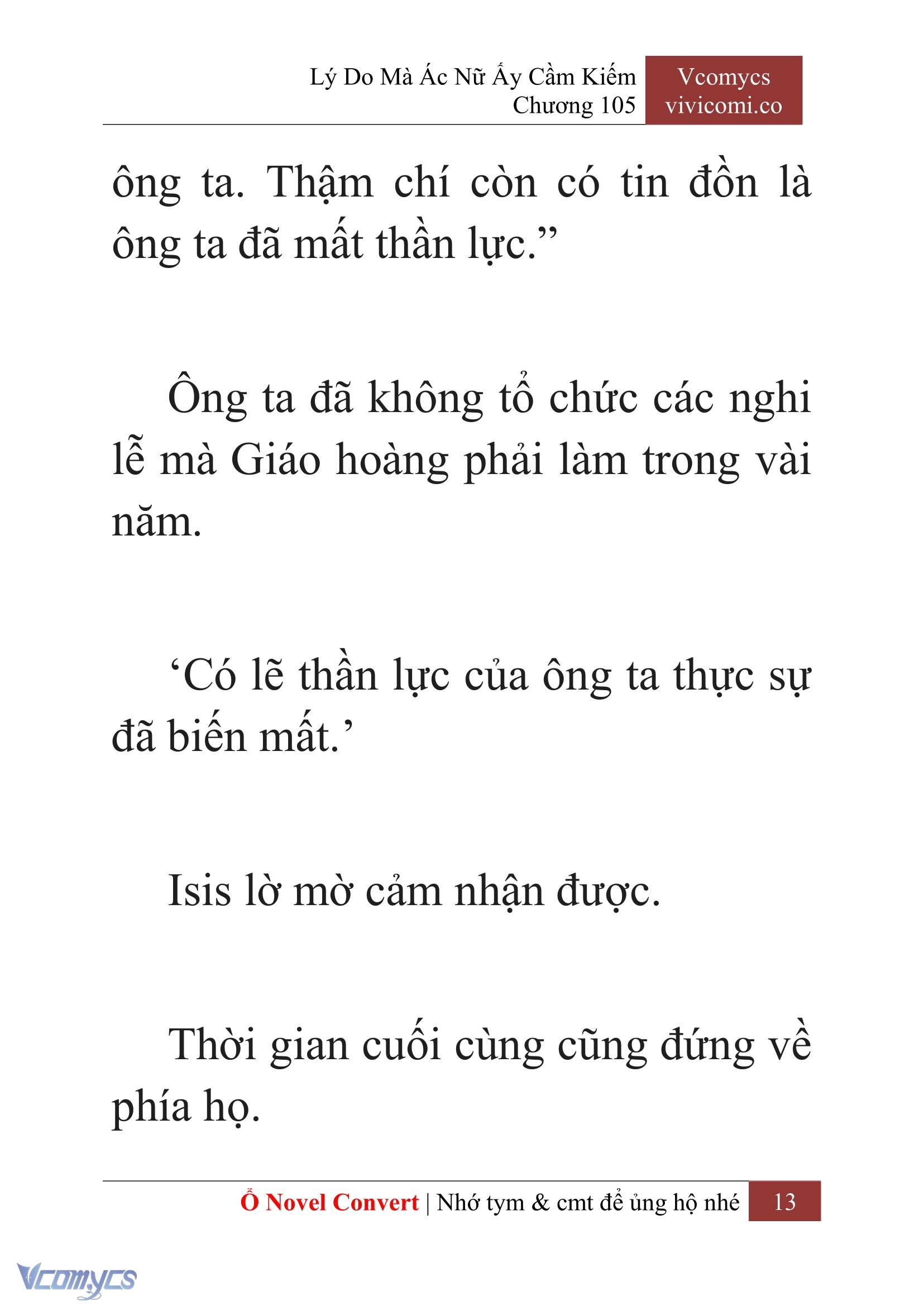 [Novel] Lý Do Mà Ác Nữ Ấy Cầm Kiếm Chap 105 - Trang 2