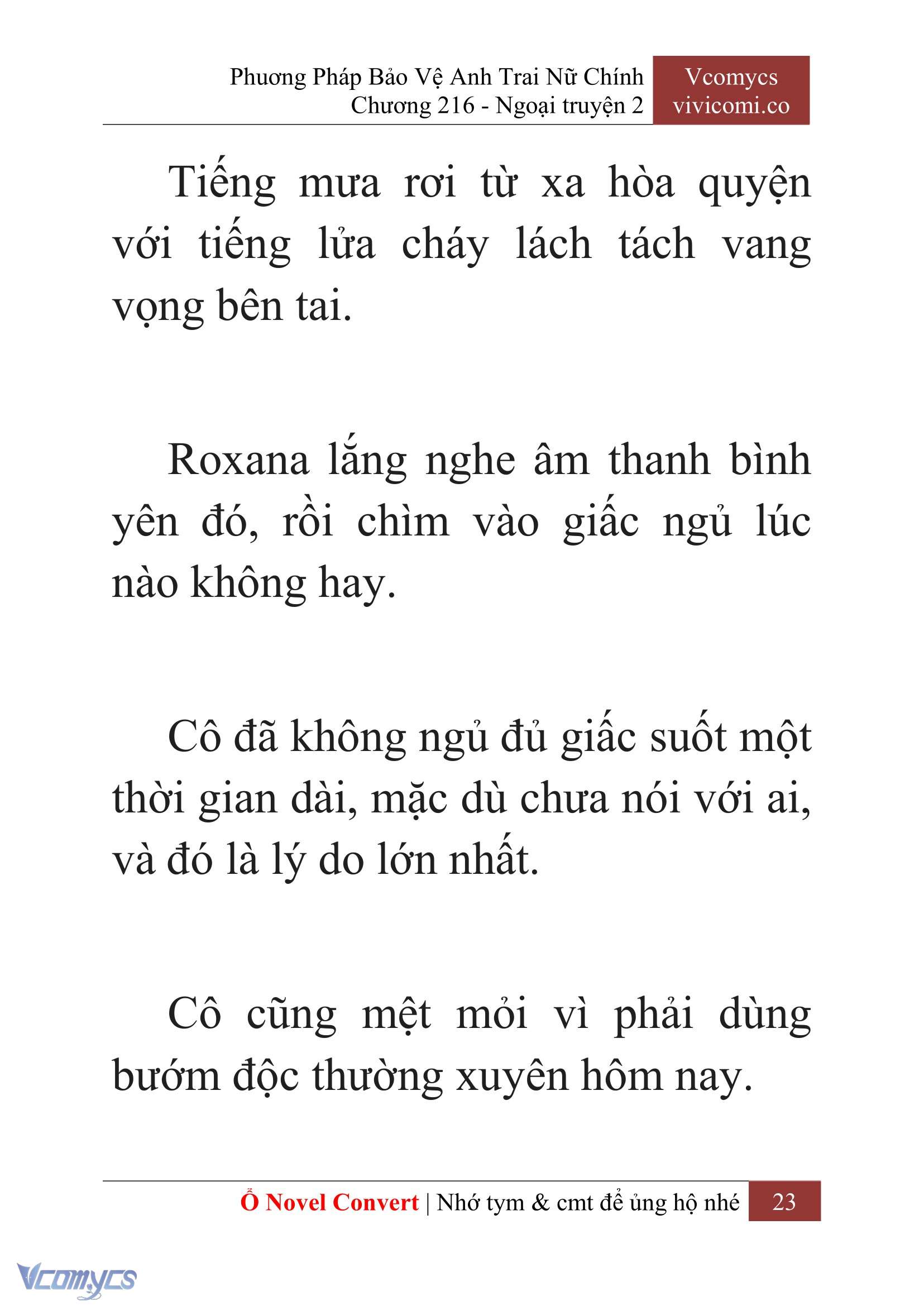 [Novel] Phương Pháp Bảo Vệ Anh Trai Nữ Chính Chap 216 - Trang 2