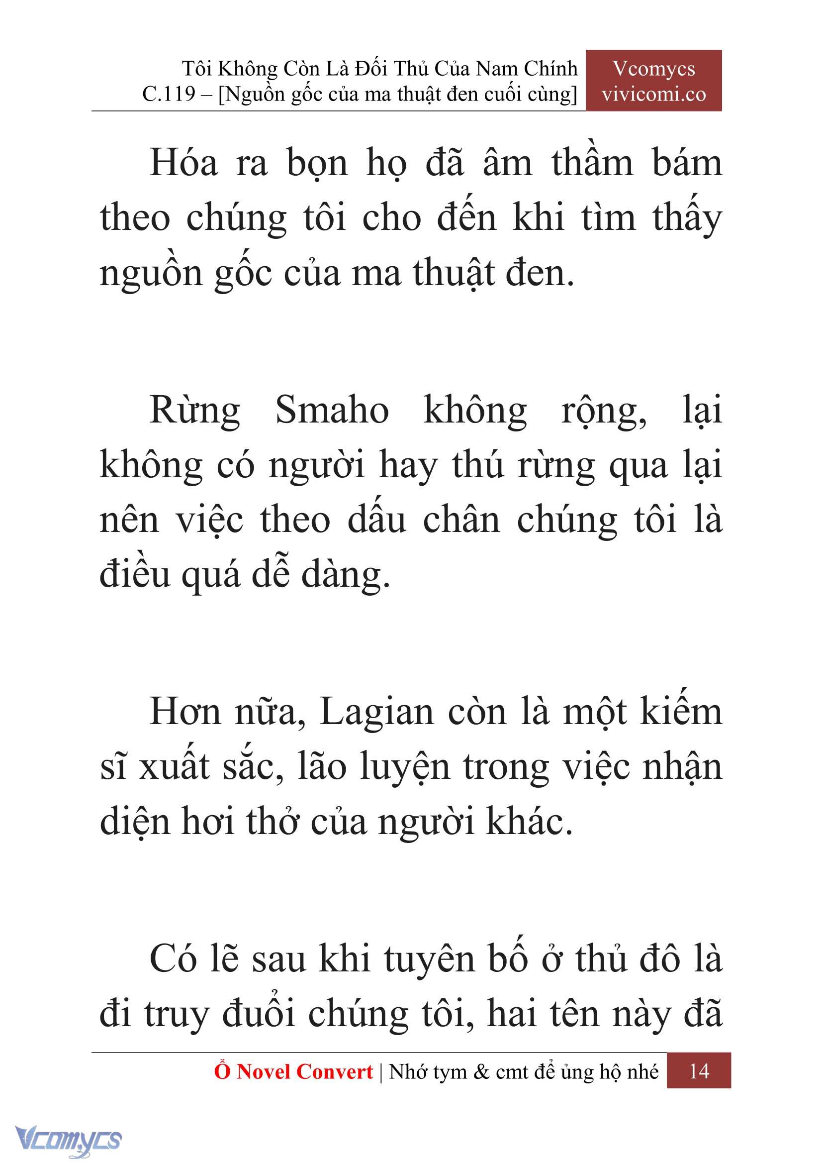 [Novel] Tôi Không Còn Là Đối Thủ Của Nam Chính Chap 119 - Trang 2