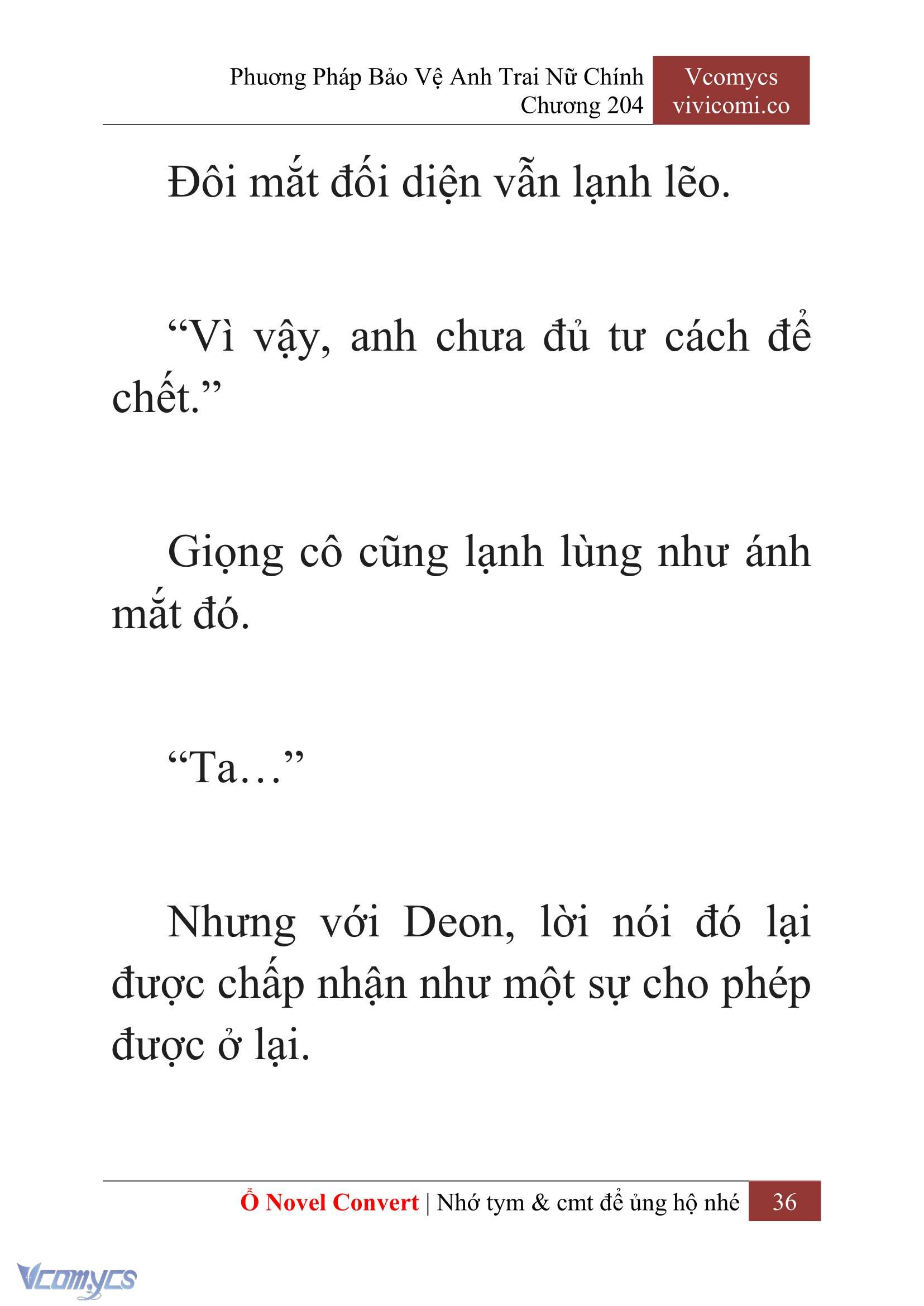 [Novel] Phương Pháp Bảo Vệ Anh Trai Nữ Chính Chap 204 - Trang 2
