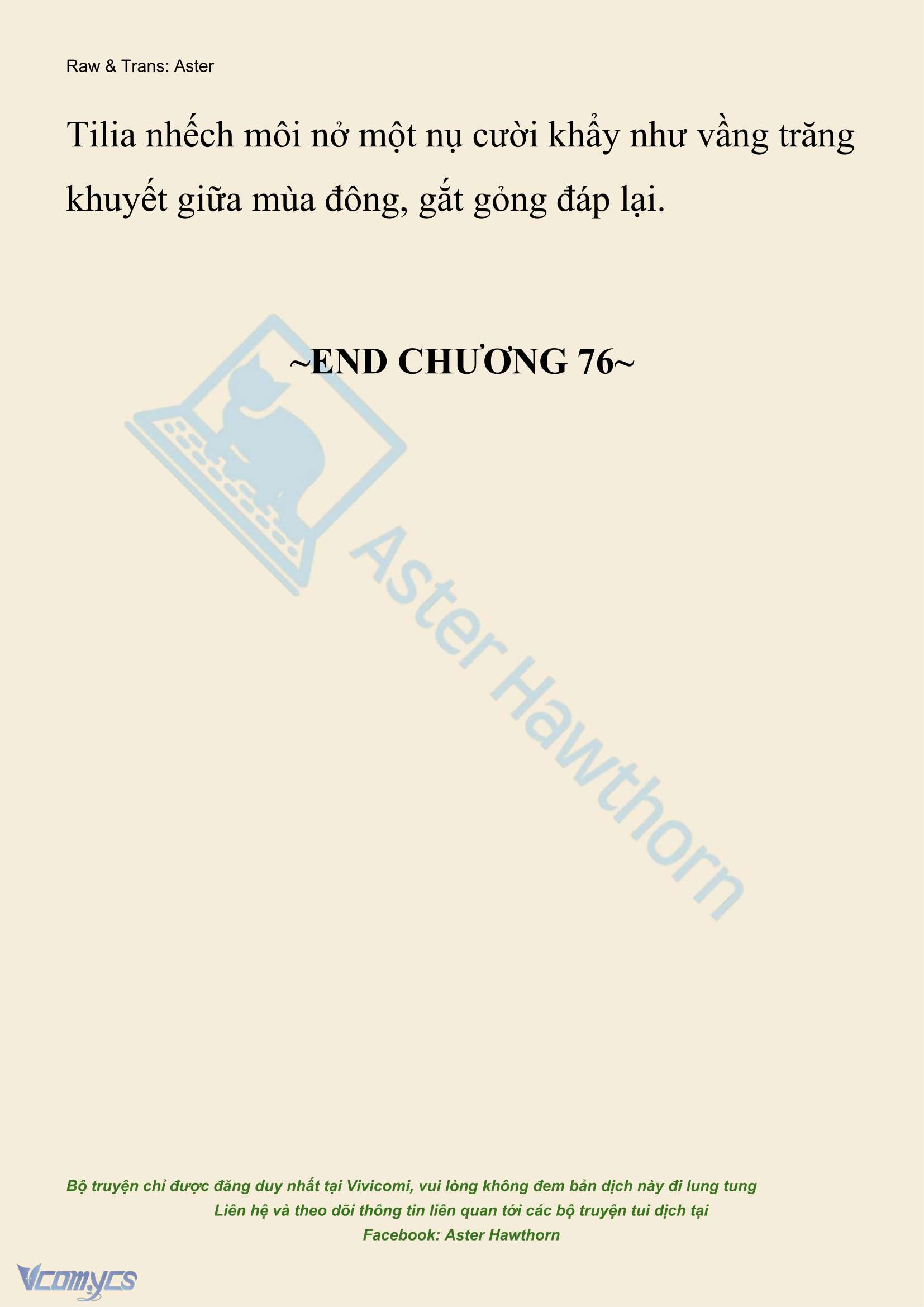 [NOVEL] Hồ Điệp Nuốt Chửng Sương Mù Chap 76 - Trang 2