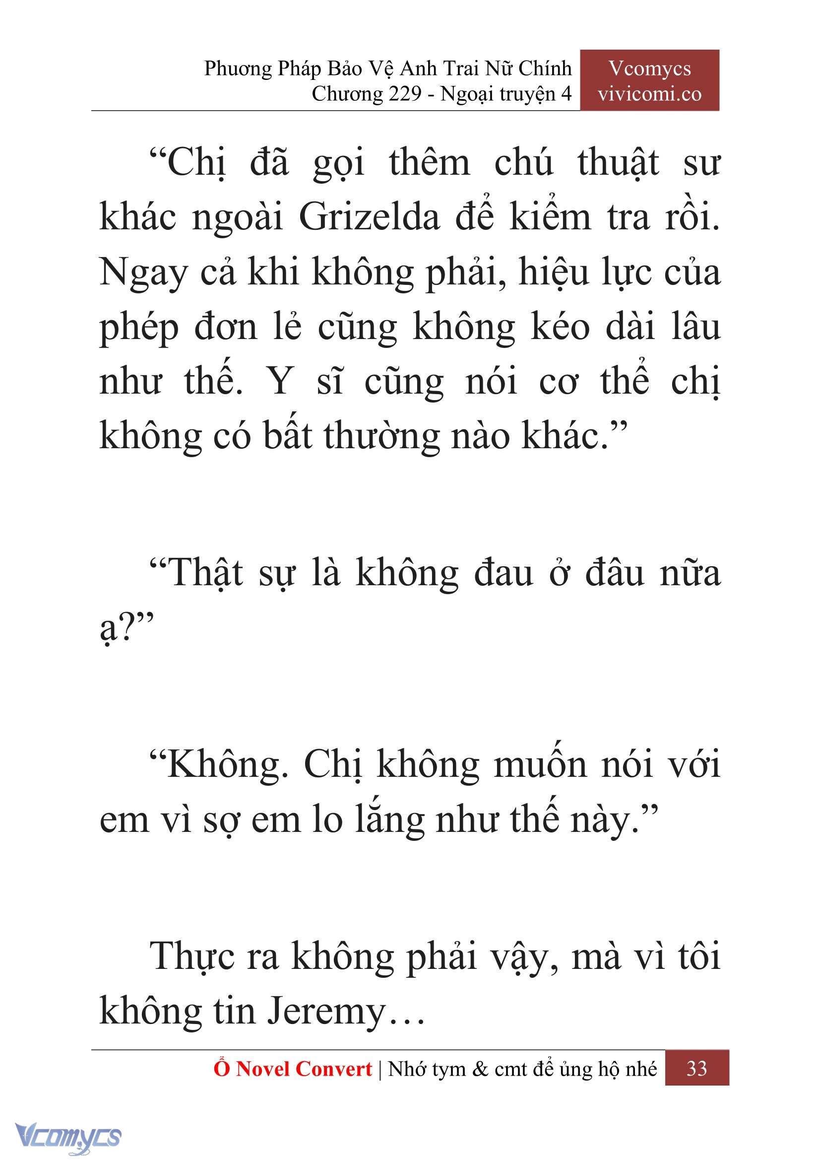 [Novel] Phương Pháp Bảo Vệ Anh Trai Nữ Chính Chap 229 - Trang 2