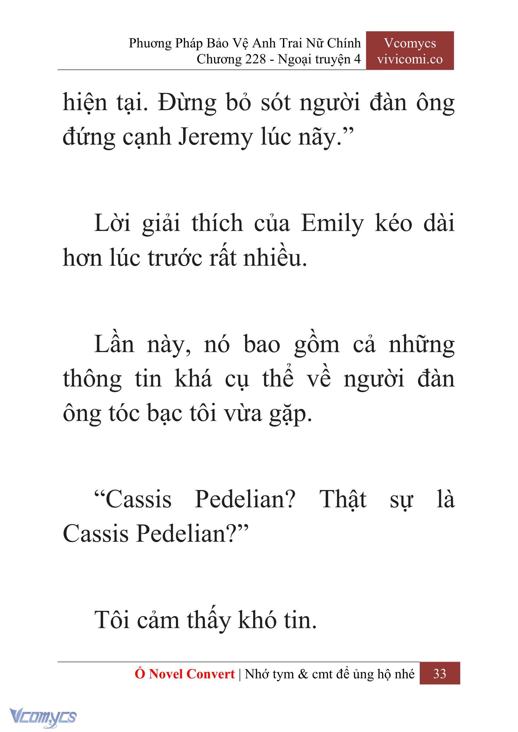 [Novel] Phương Pháp Bảo Vệ Anh Trai Nữ Chính Chap 228 - Trang 2