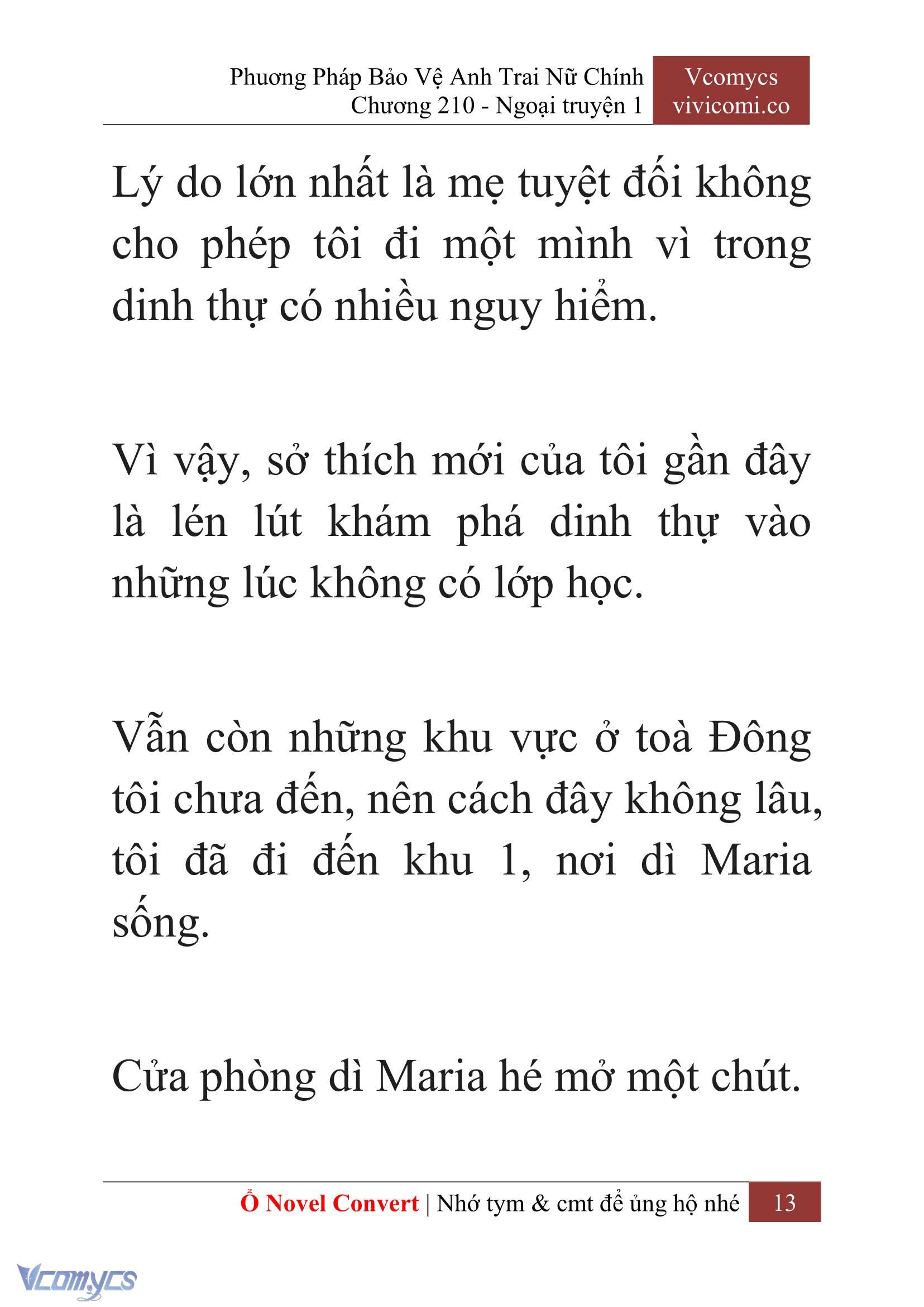 [Novel] Phương Pháp Bảo Vệ Anh Trai Nữ Chính Chap 210 - Trang 2