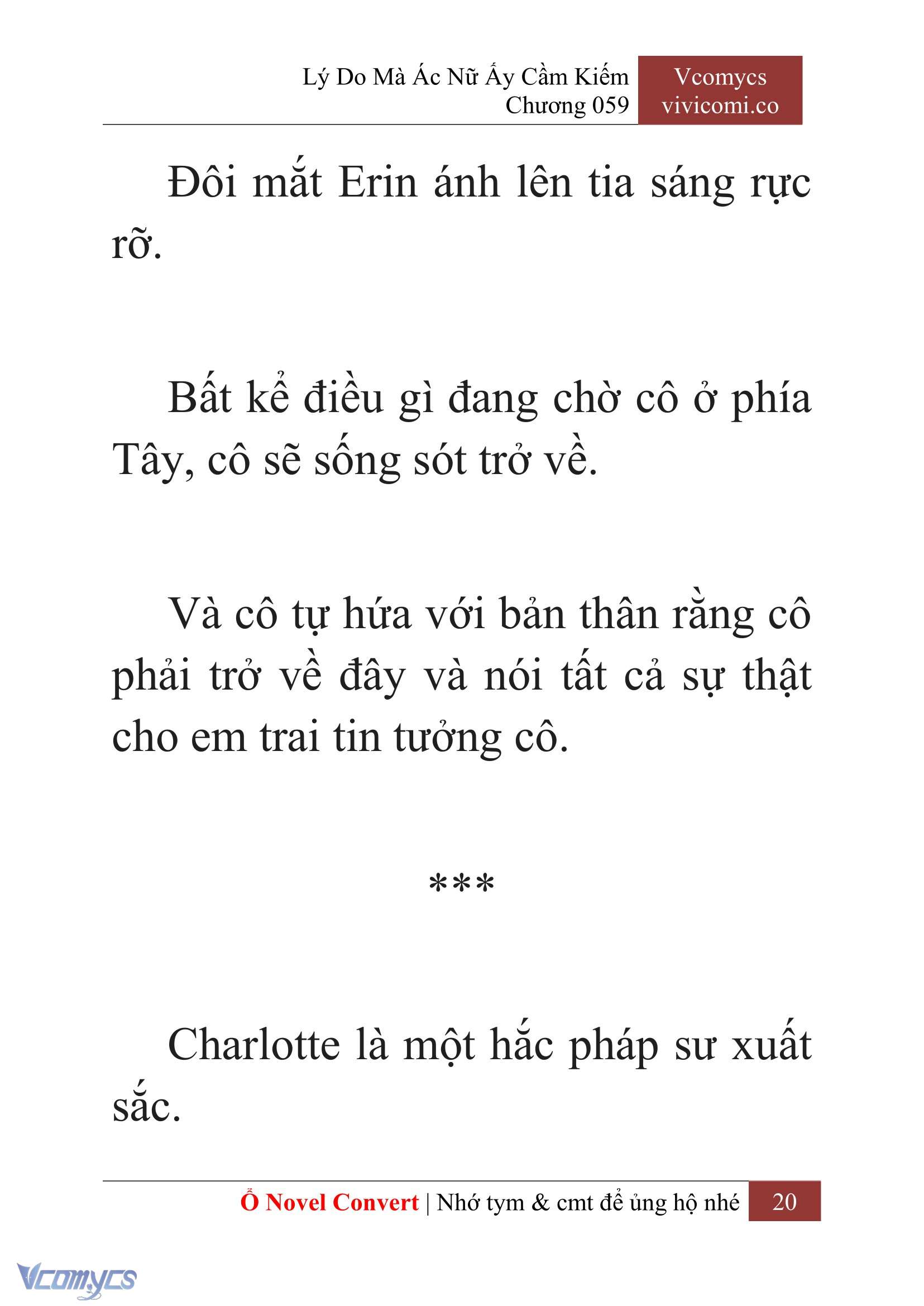 [Novel] Lý Do Mà Ác Nữ Ấy Cầm Kiếm Chap 59 - Trang 2
