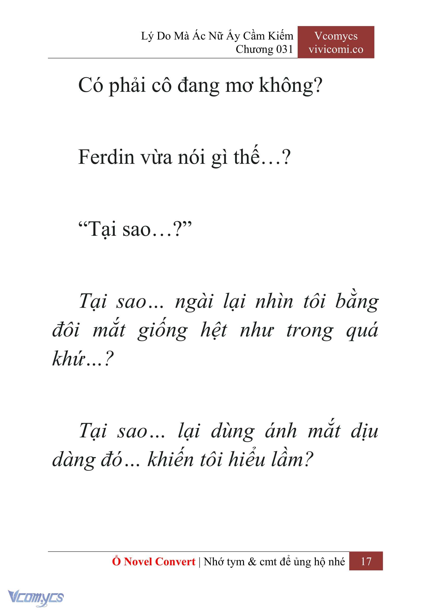[Novel] Lý Do Mà Ác Nữ Ấy Cầm Kiếm Chap 31 - Trang 2