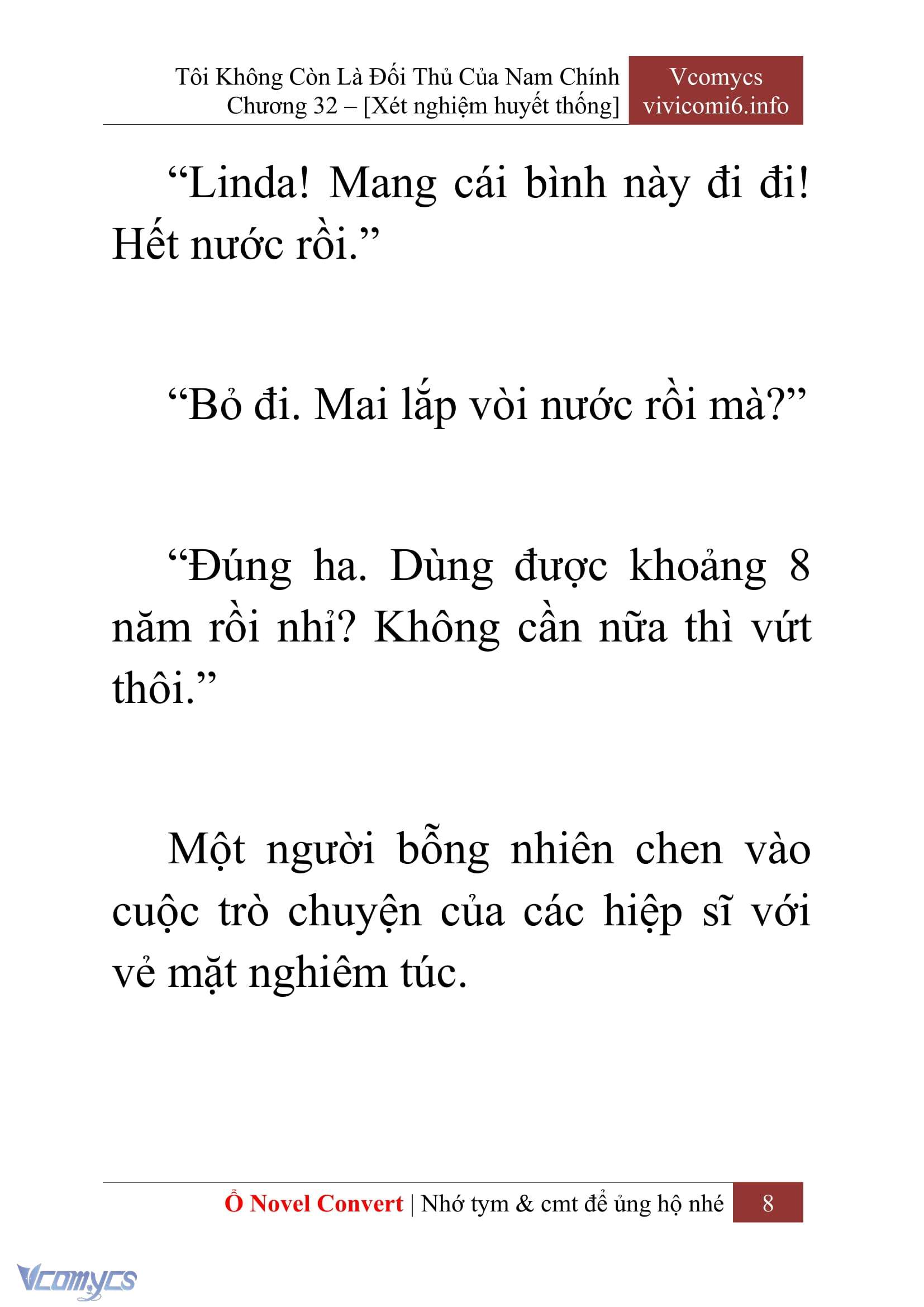[Novel] Tôi Không Còn Là Đối Thủ Của Nam Chính Chap 32 - Trang 2