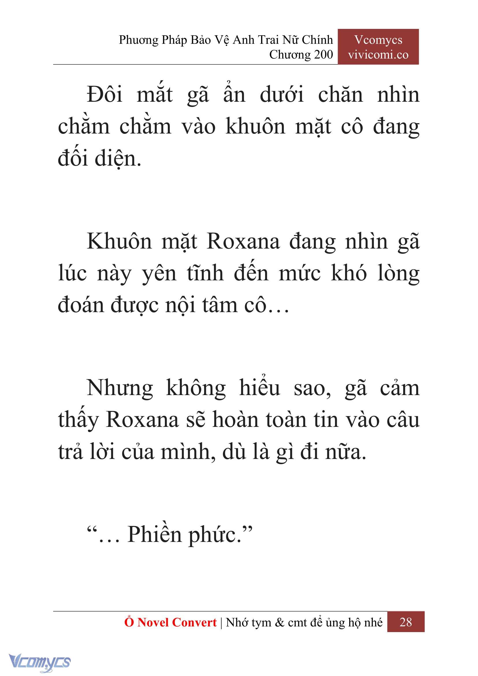 [Novel] Phương Pháp Bảo Vệ Anh Trai Nữ Chính Chap 200 - Trang 2