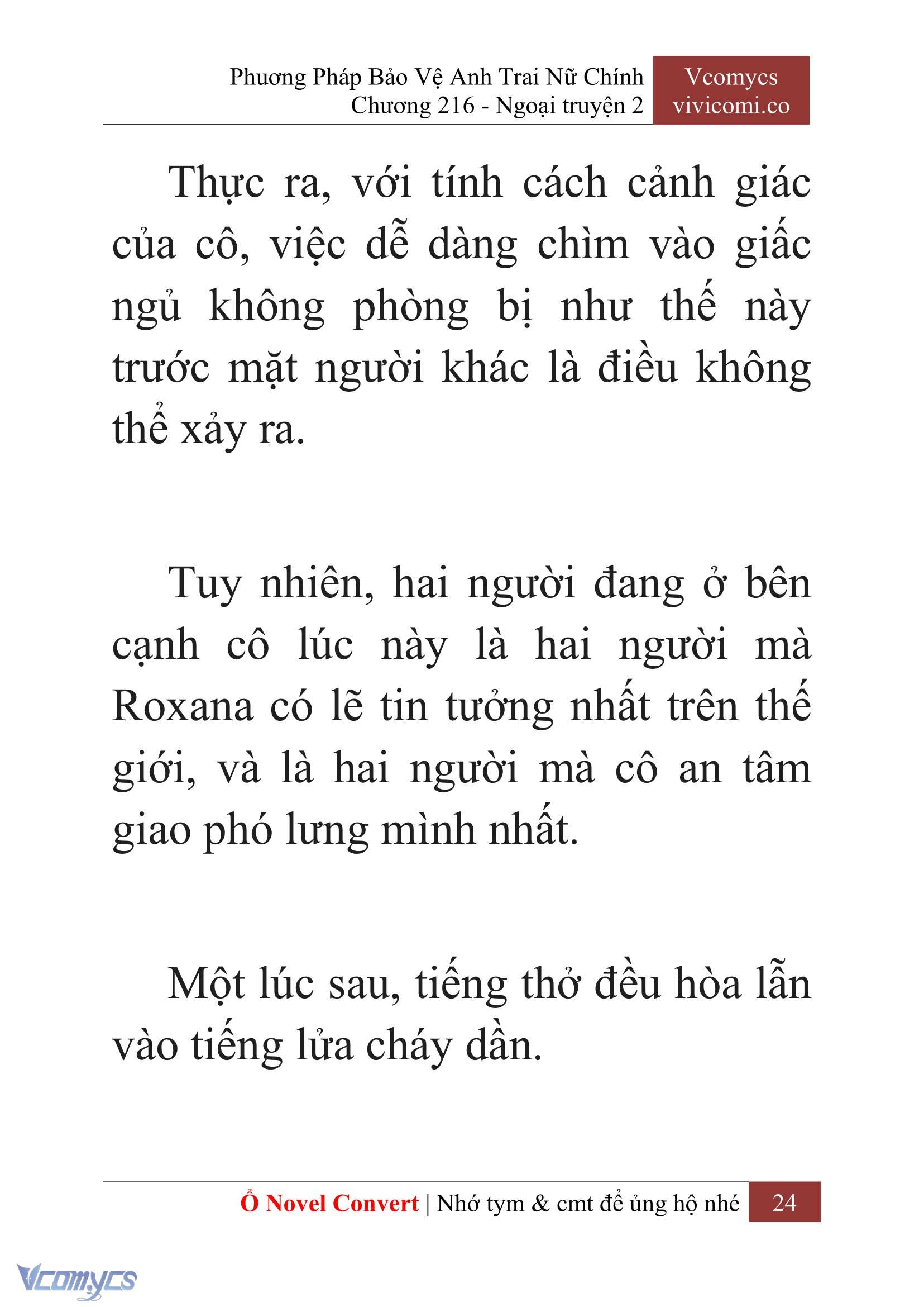 [Novel] Phương Pháp Bảo Vệ Anh Trai Nữ Chính Chap 216 - Trang 2