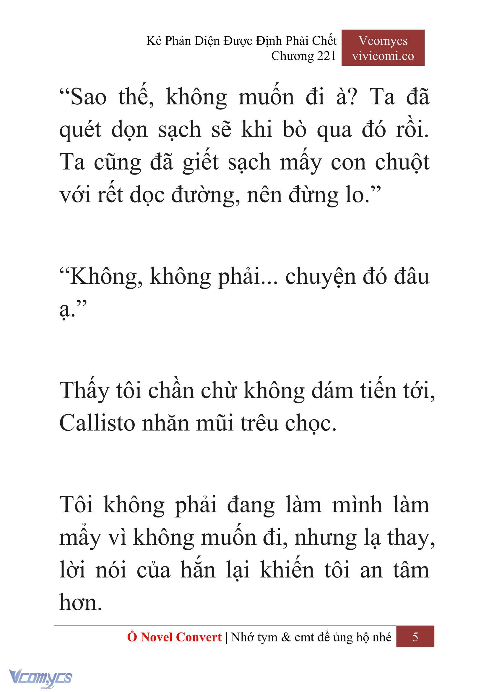 [Novel] Kẻ Phản Diện Được Định Phải Chết Chap 221 - Trang 2