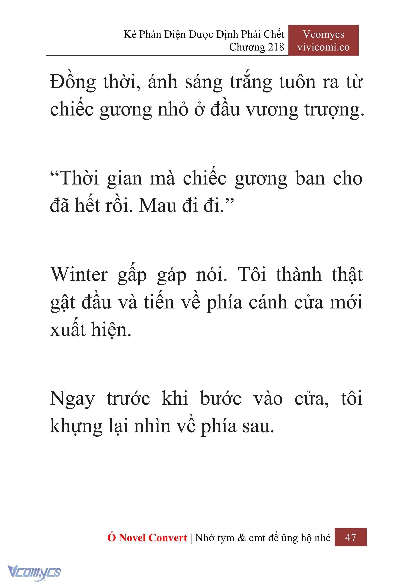 [Novel] Kẻ Phản Diện Được Định Phải Chết Chap 218 - Trang 2