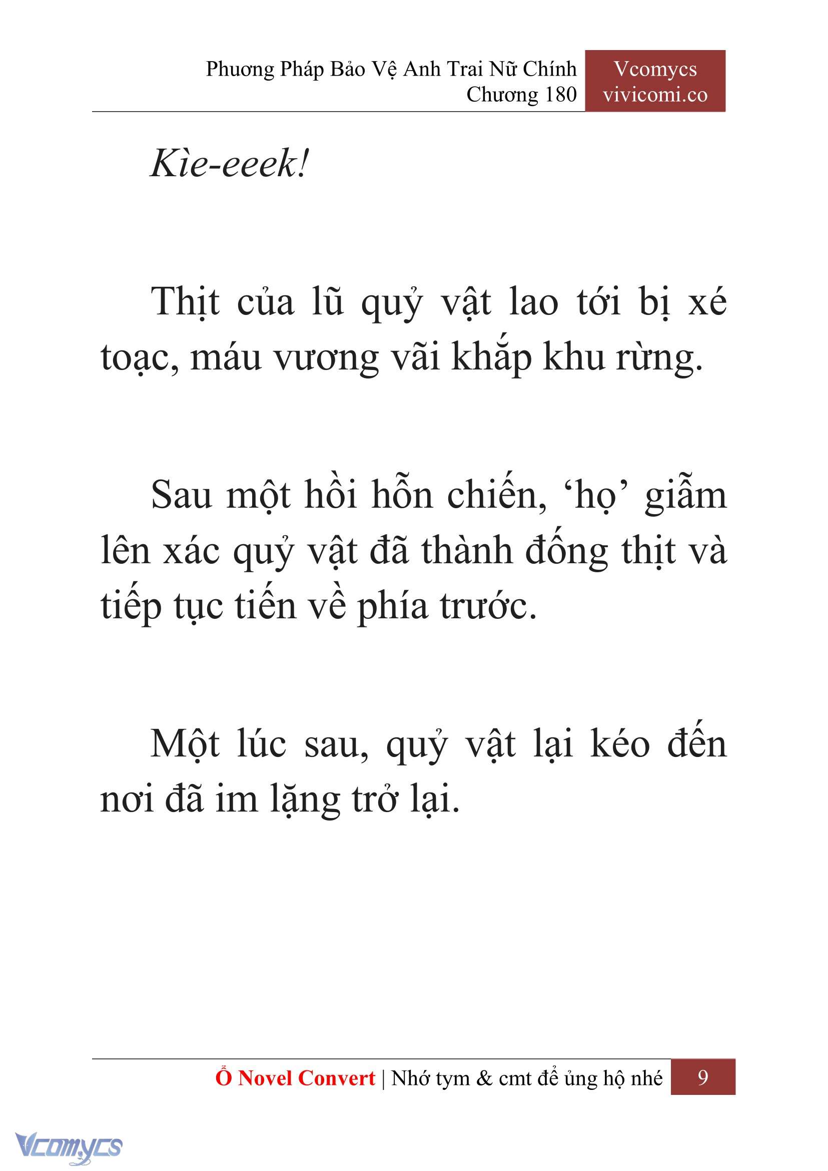 [Novel] Phương Pháp Bảo Vệ Anh Trai Nữ Chính Chap 180 - Trang 2