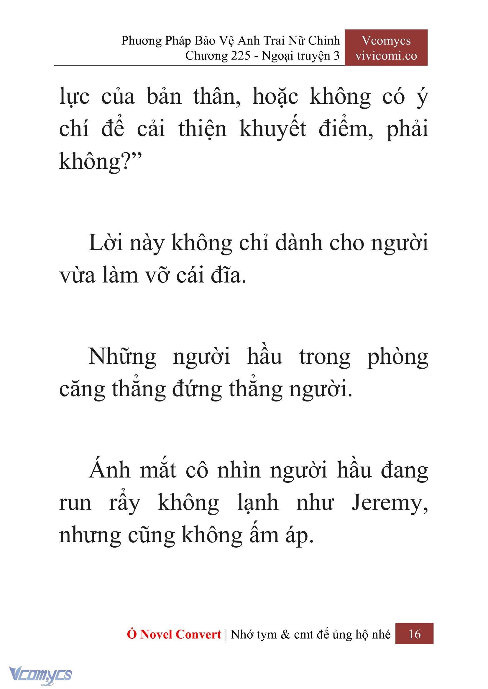 [Novel] Phương Pháp Bảo Vệ Anh Trai Nữ Chính Chap 225 - Trang 2