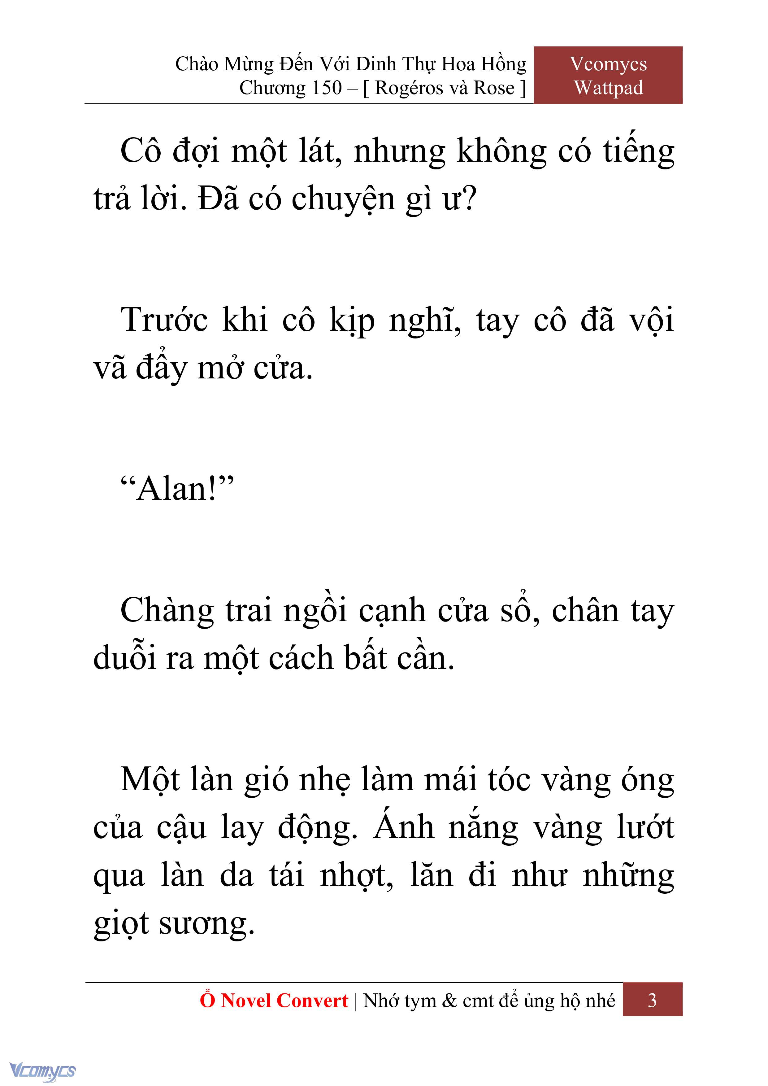 [Novel] Chào Mừng Đến Với Dinh Thự Hoa Hồng Chap 150 - Trang 2