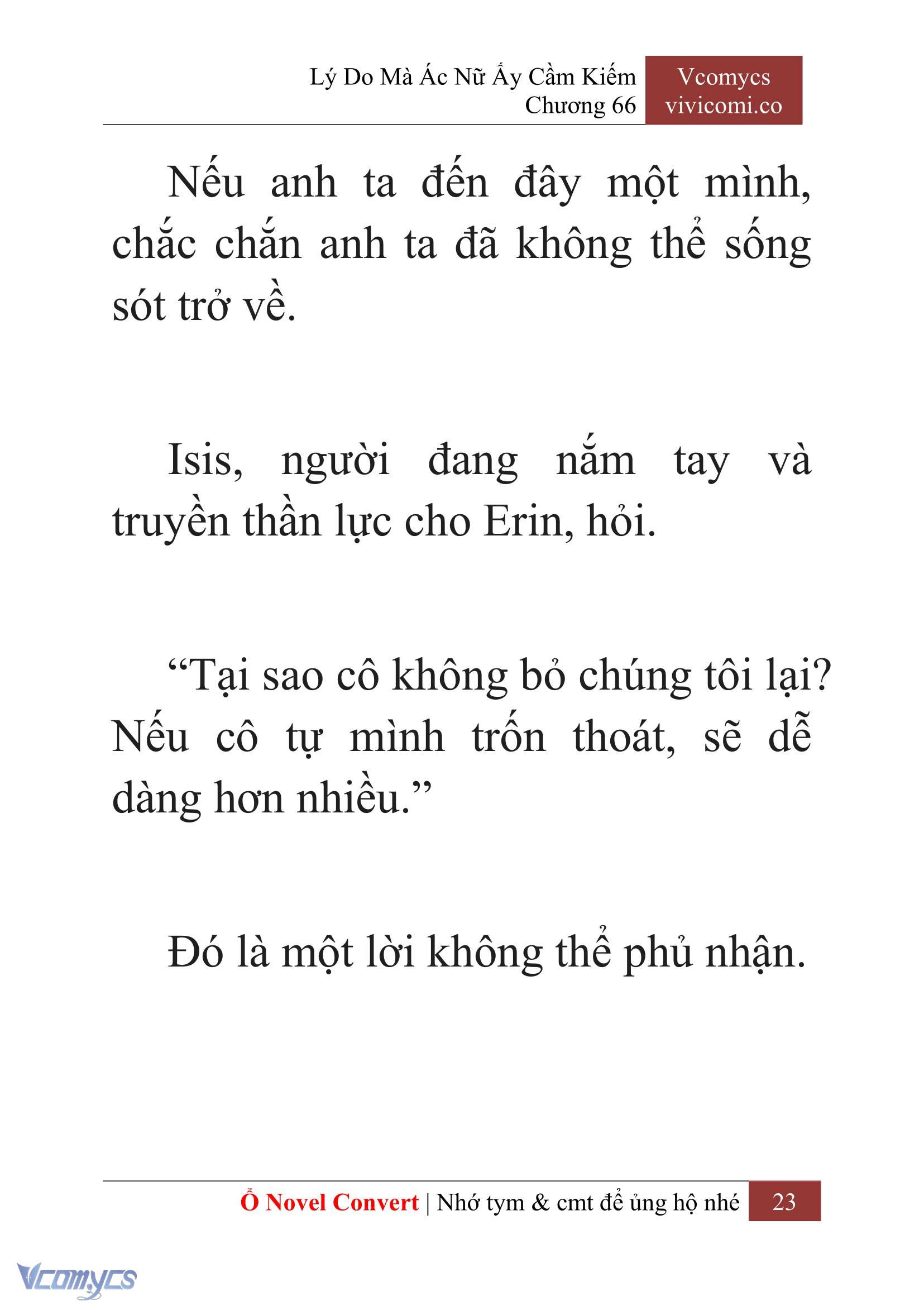 [Novel] Lý Do Mà Ác Nữ Ấy Cầm Kiếm Chap 66 - Trang 2