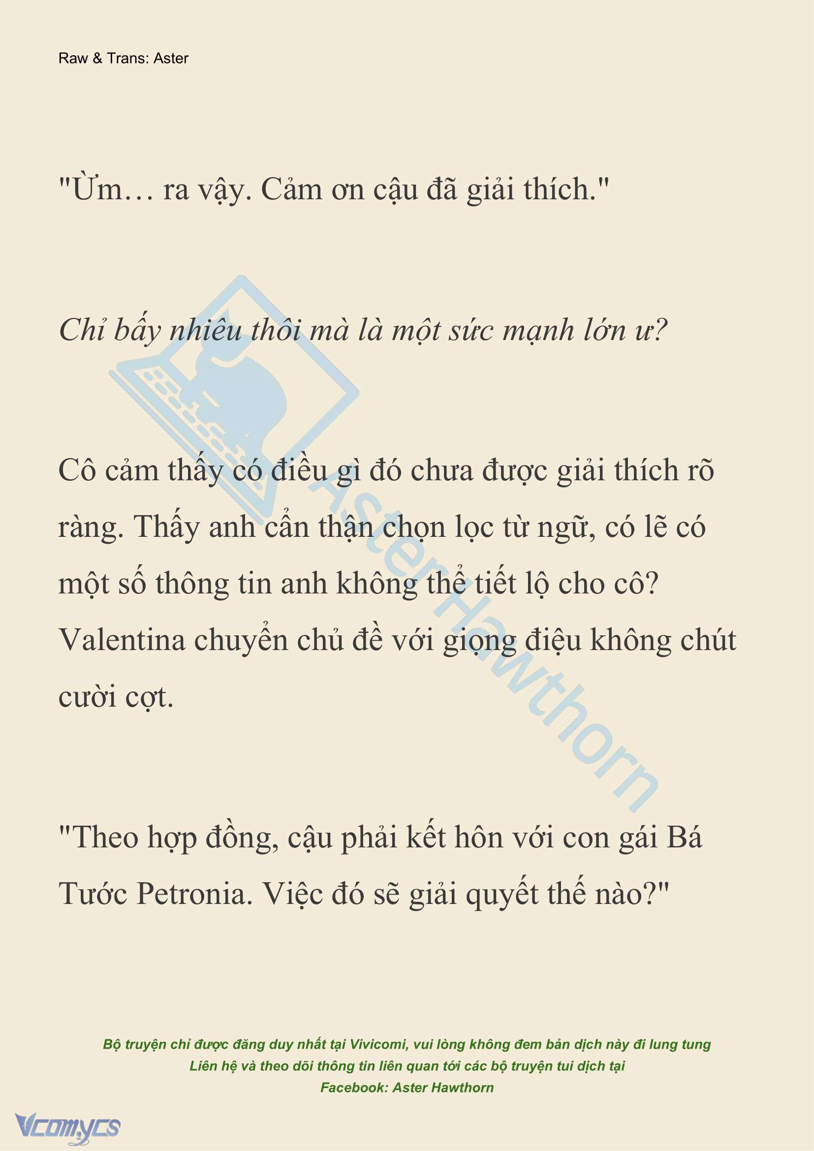 [NOVEL] Thiên Đường Của Valentina Chap 144 - Trang 2