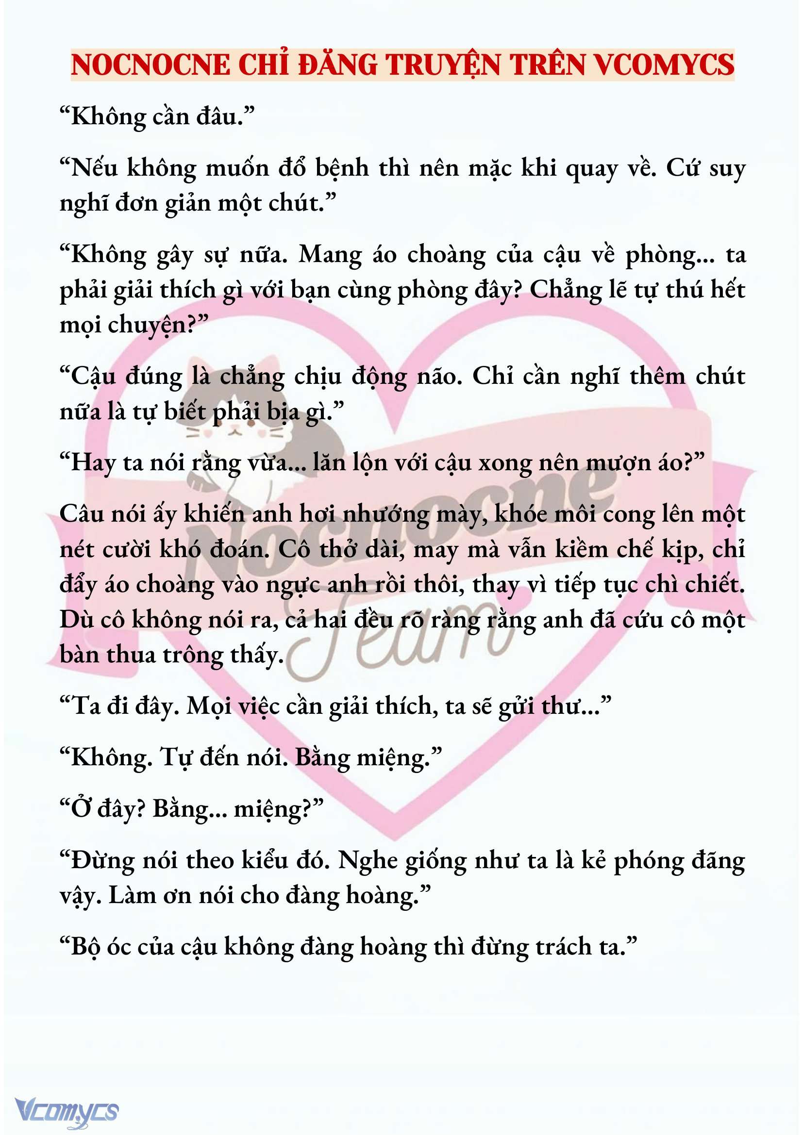 [NOVEL] CÁ RỪNG KHÔN NGOAN Chap 62 - Trang 2