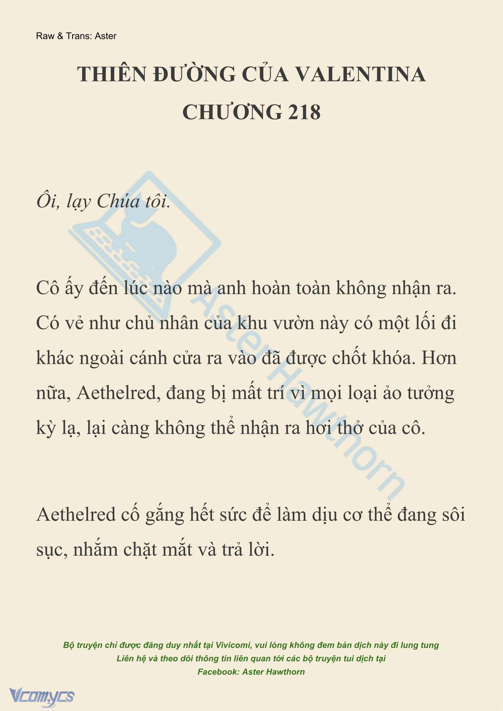 [NOVEL] Thiên Đường Của Valentina Chap 218 - Trang 2