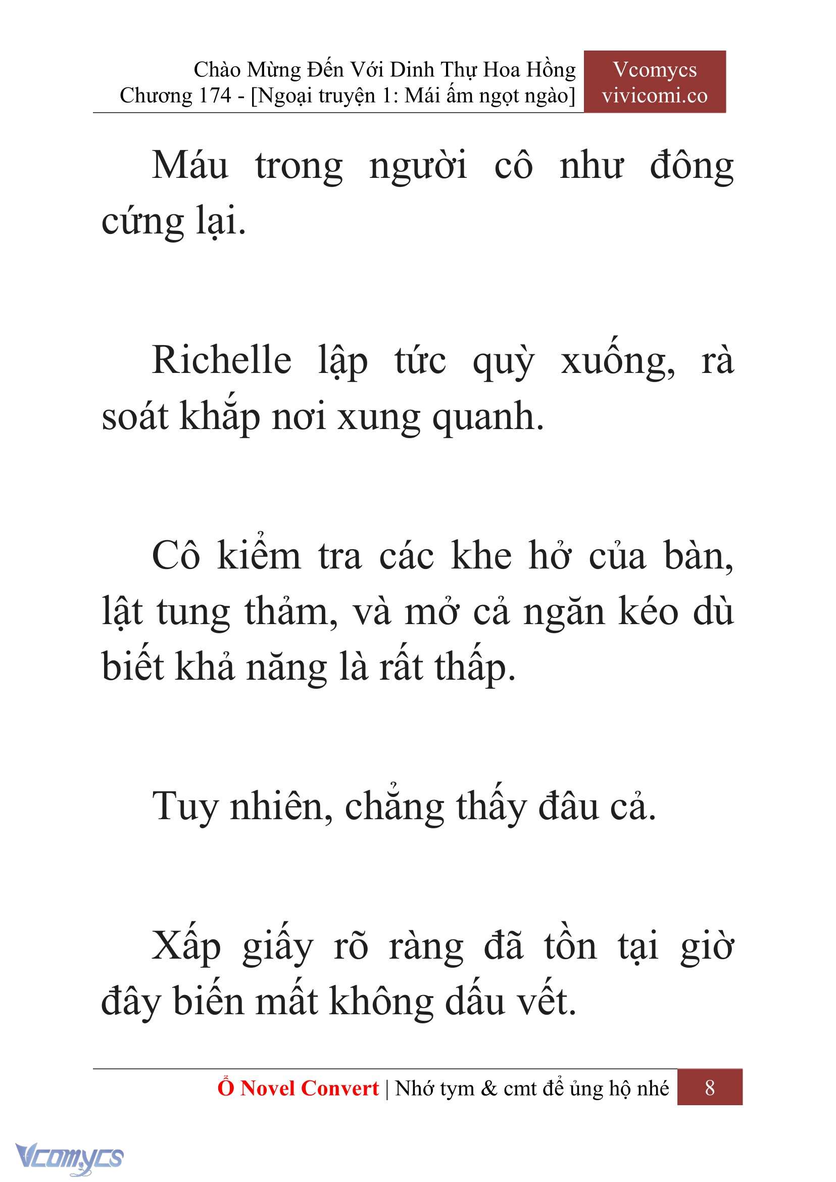 [Novel] Chào Mừng Đến Với Dinh Thự Hoa Hồng Chap 174 - Trang 2