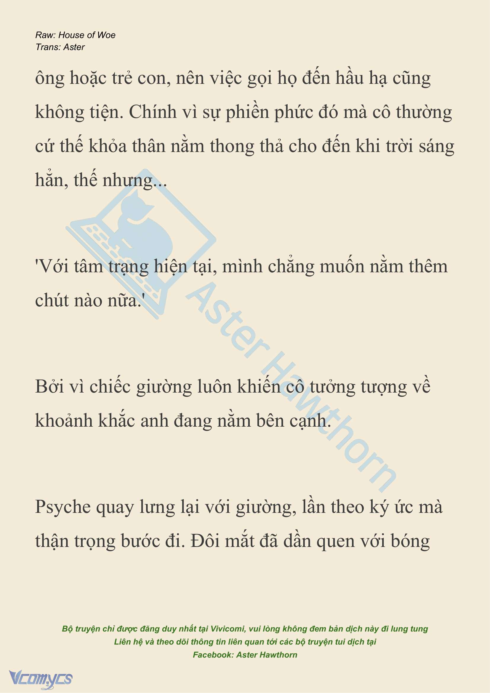 [NOVEL] Dành Cho Các Nữ Thần: Dành cho Psyche Chap 23 - Trang 2