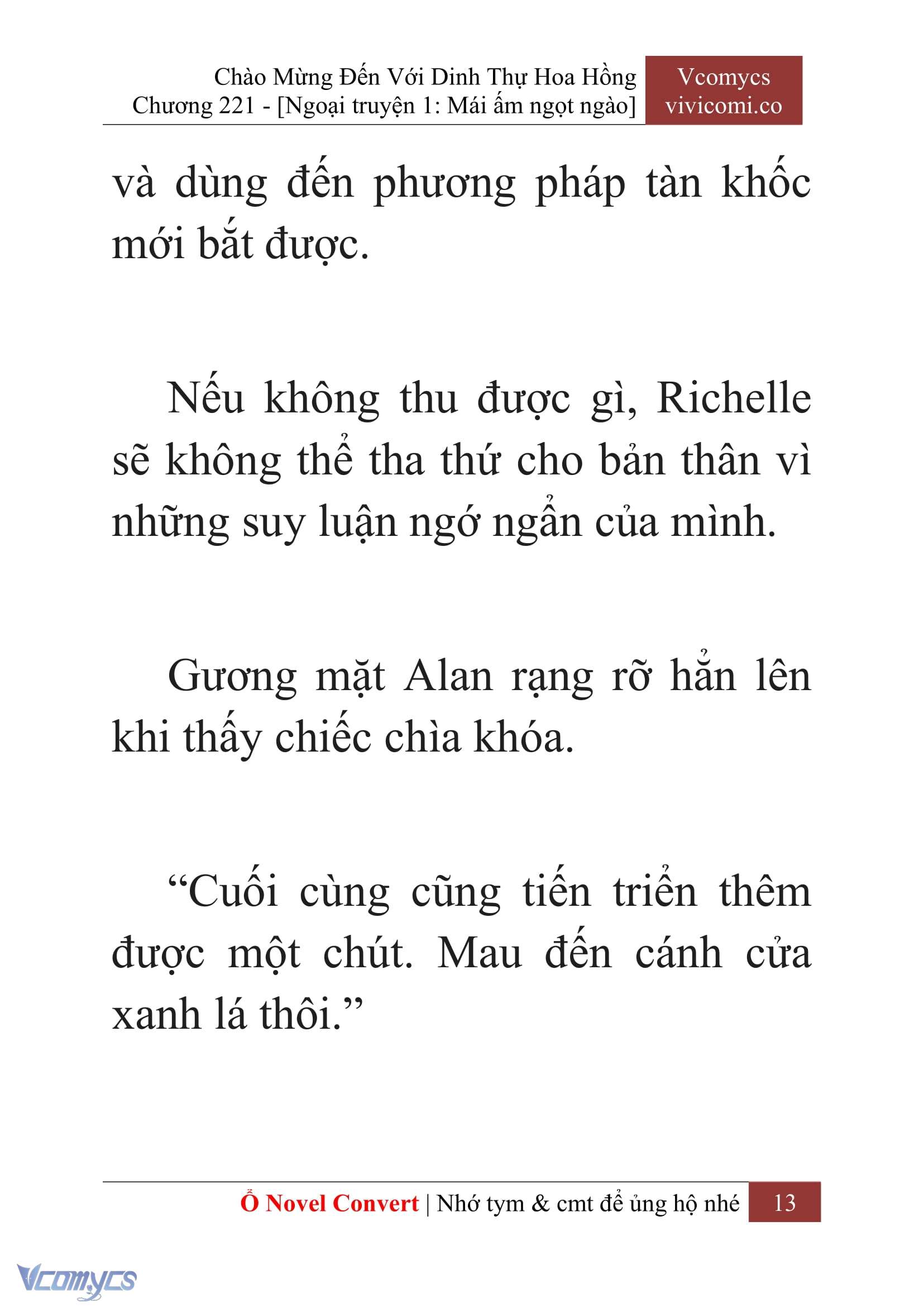 [Novel] Chào Mừng Đến Với Dinh Thự Hoa Hồng Chap 221 - Trang 2