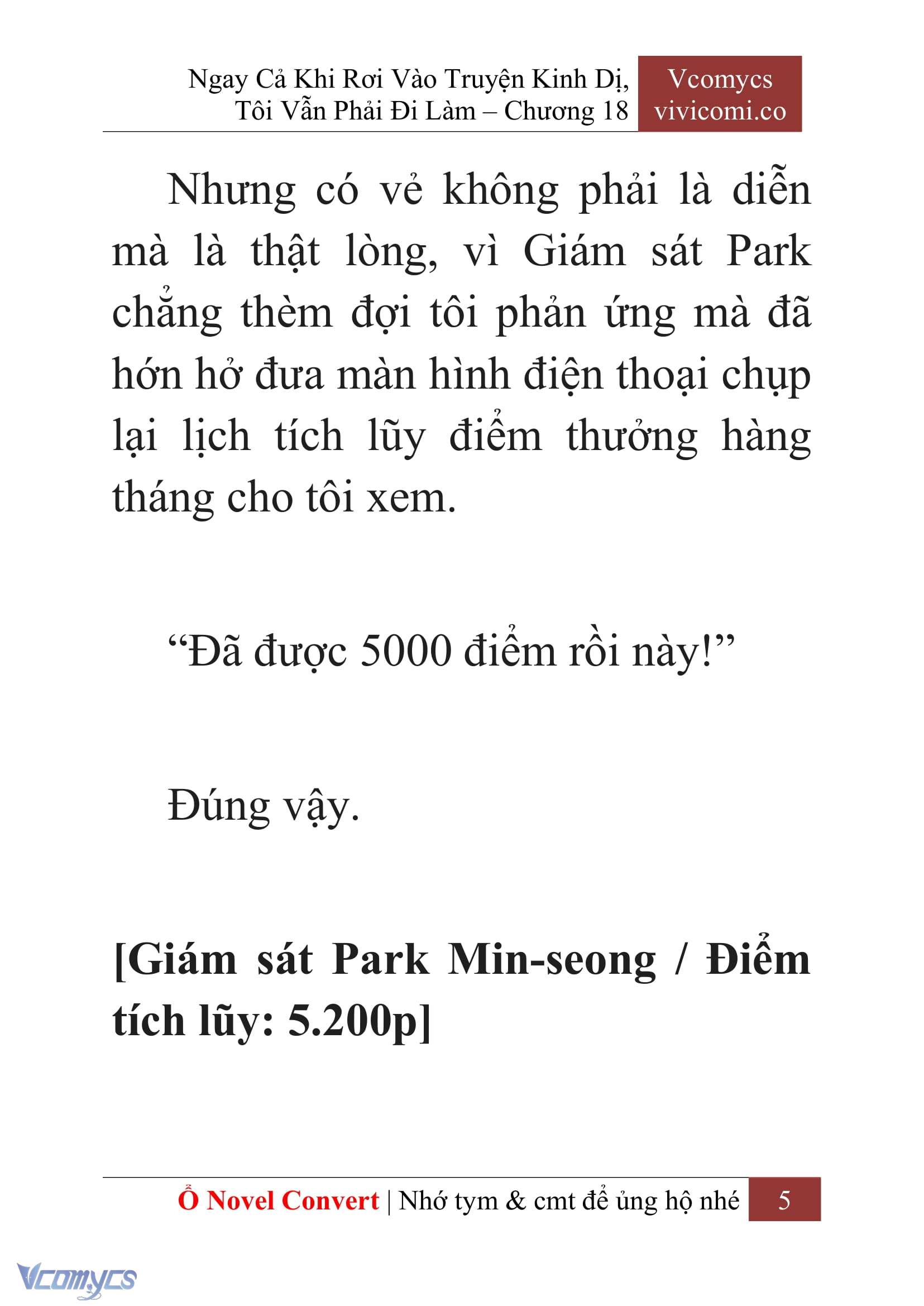 [Novel] Ngay Cả Khi Rơi Vào Truyện Kinh Dị, Tôi Vẫn Phải Đi Làm Chap 18 - Trang 2