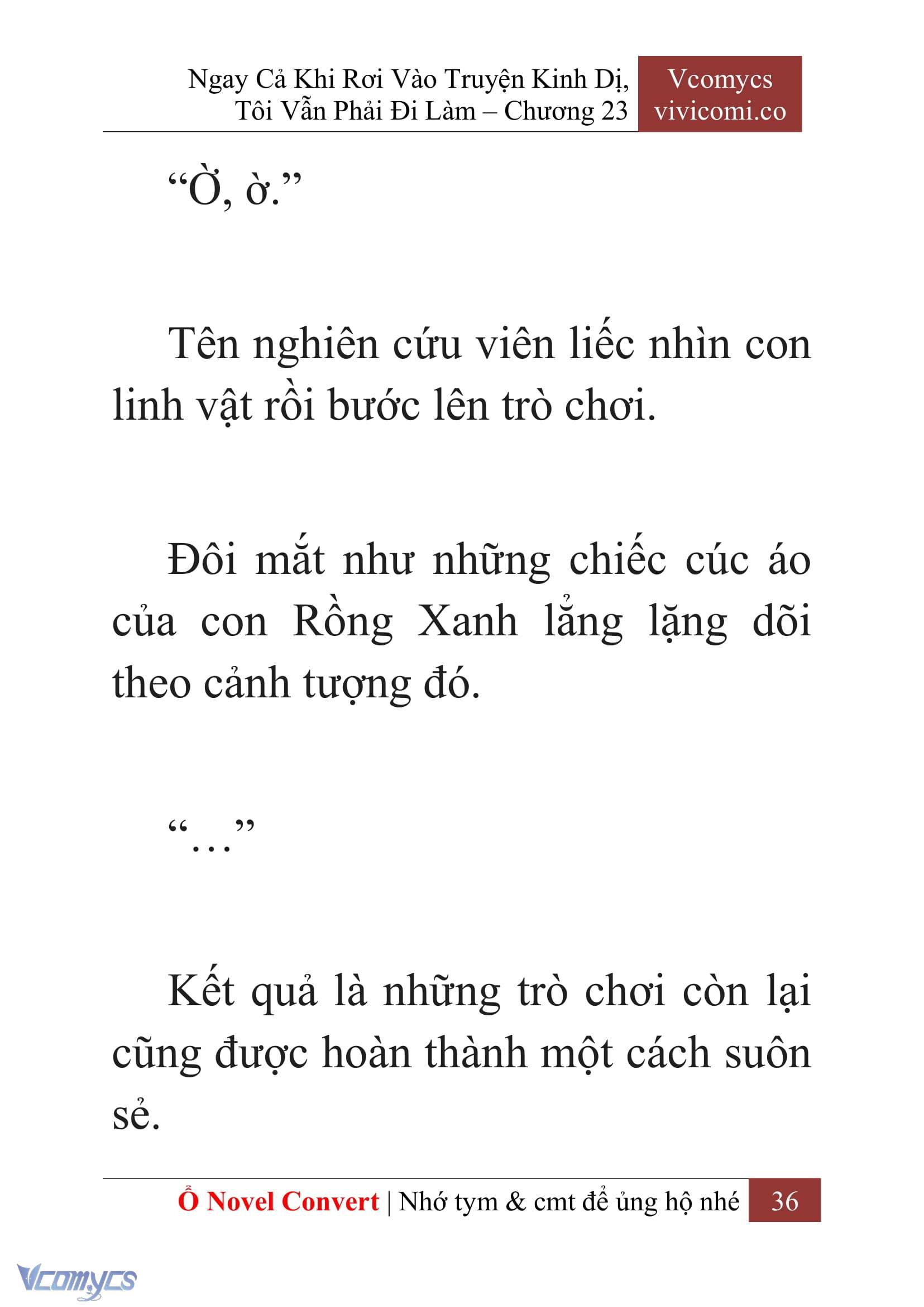 [Novel] Ngay Cả Khi Rơi Vào Truyện Kinh Dị, Tôi Vẫn Phải Đi Làm Chap 23 - Trang 2