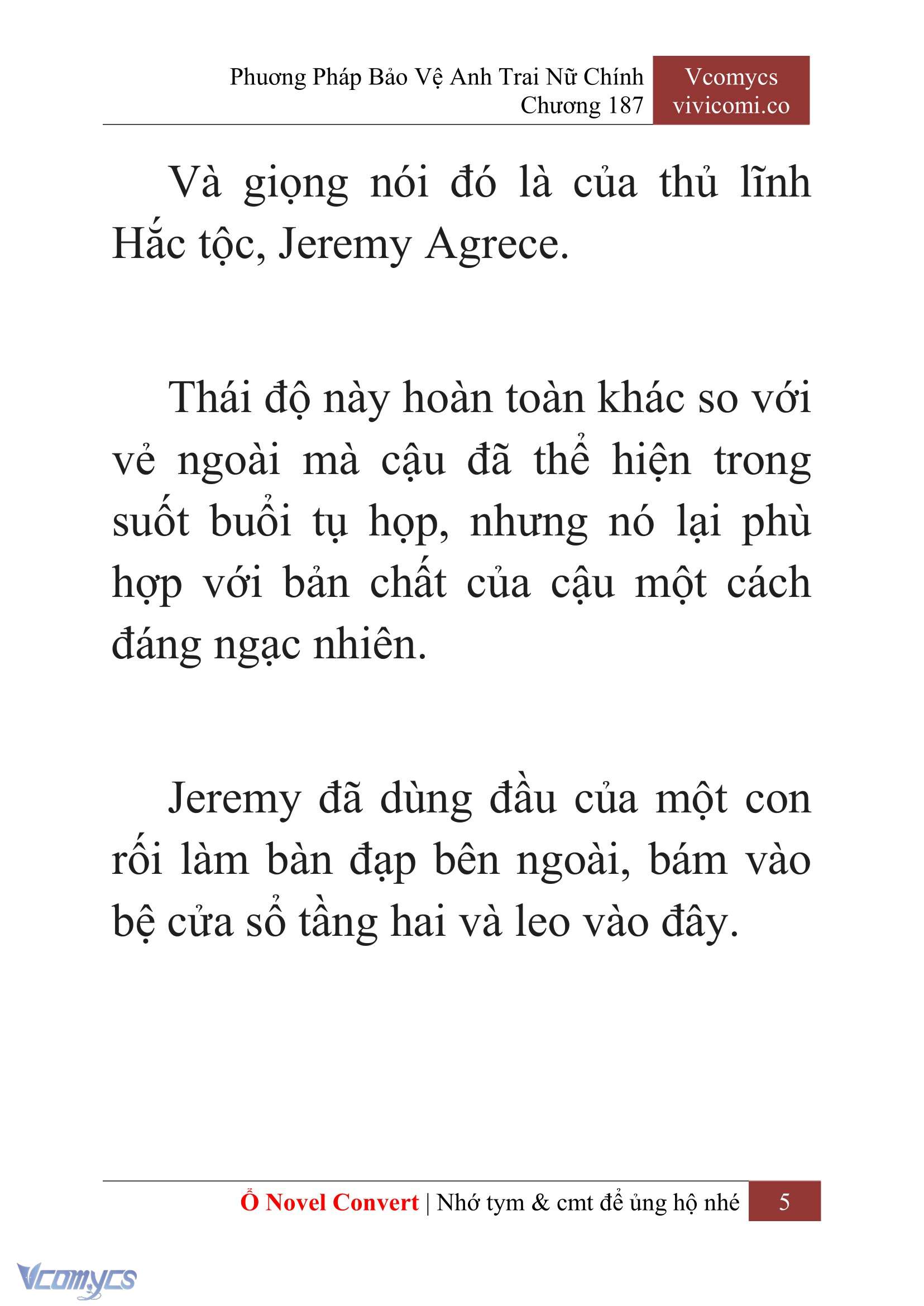 [Novel] Phương Pháp Bảo Vệ Anh Trai Nữ Chính Chap 187 - Trang 2