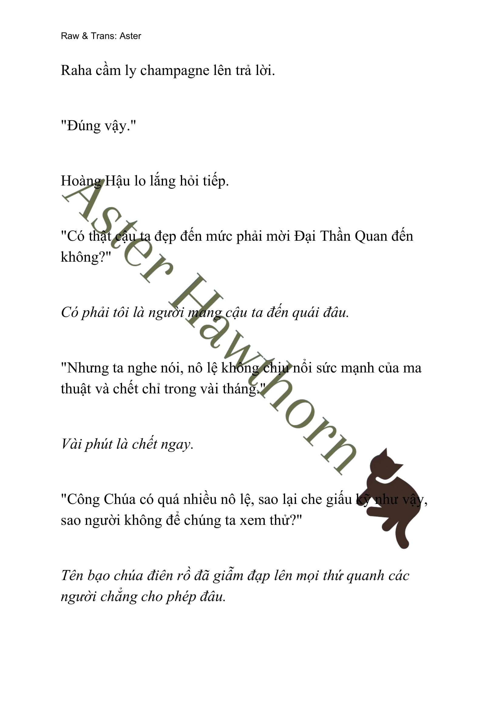 [NOVEL] Búp Bê Trong Phòng Ngủ Của Công Chúa Chap 20 - Trang 2