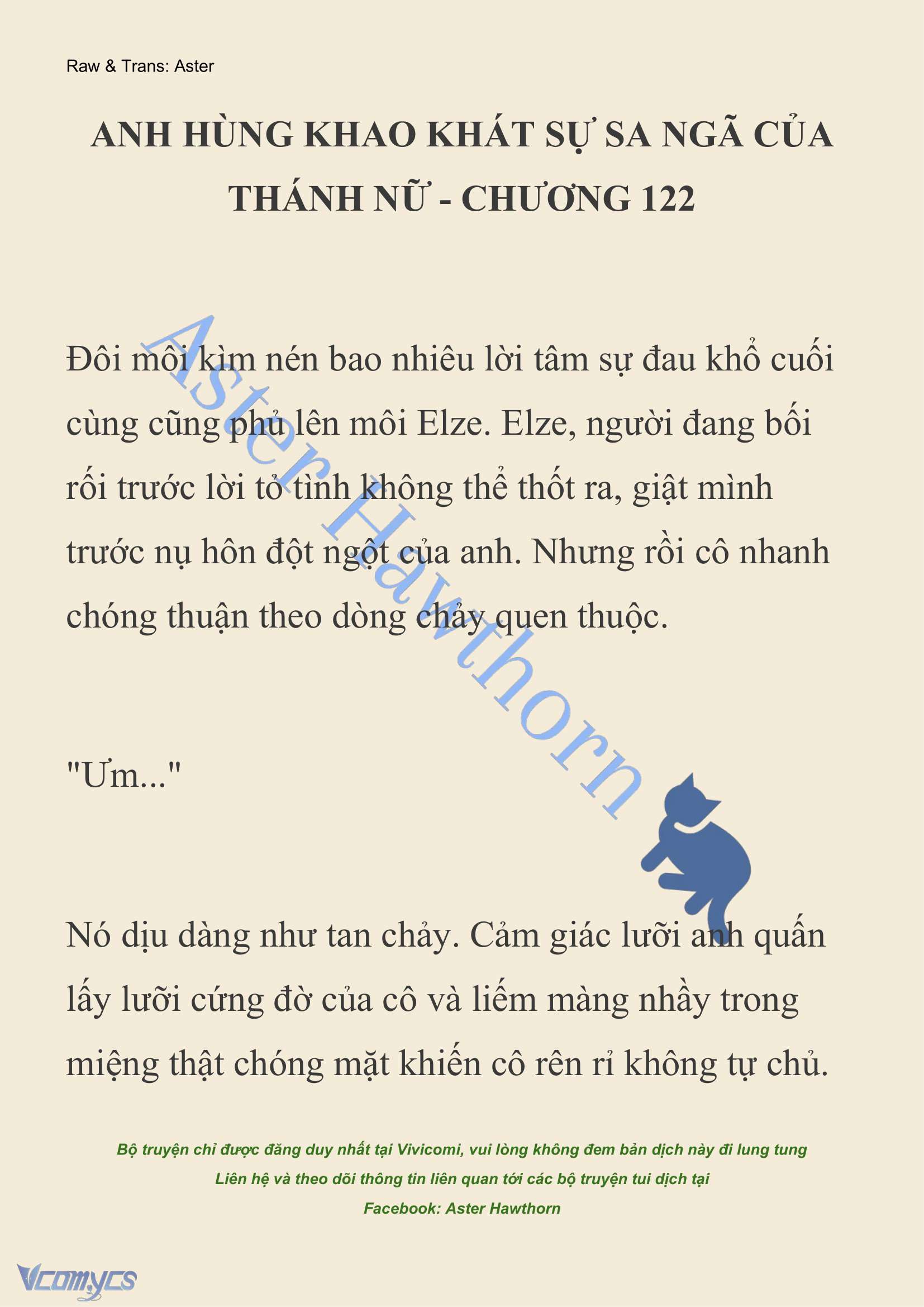 [NOVEL] Anh Hùng Khao Khát Sự Sa Ngã Của Thánh Nữ Chap 122 - Trang 2