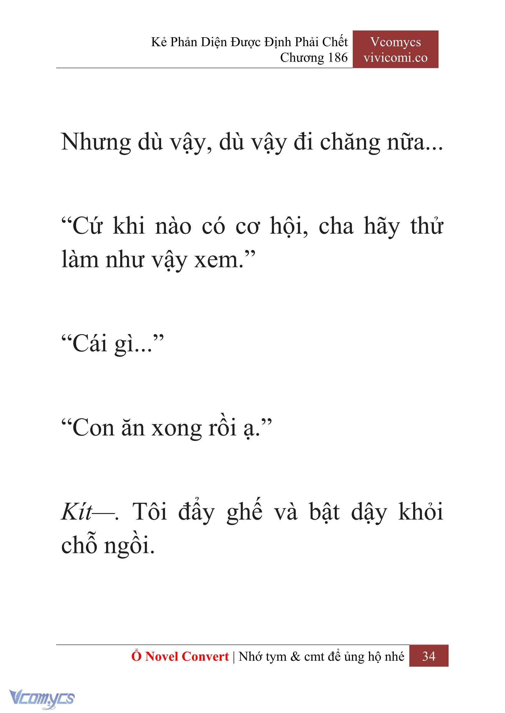 [Novel] Kẻ Phản Diện Được Định Phải Chết Chap 186 - Next Chap 187