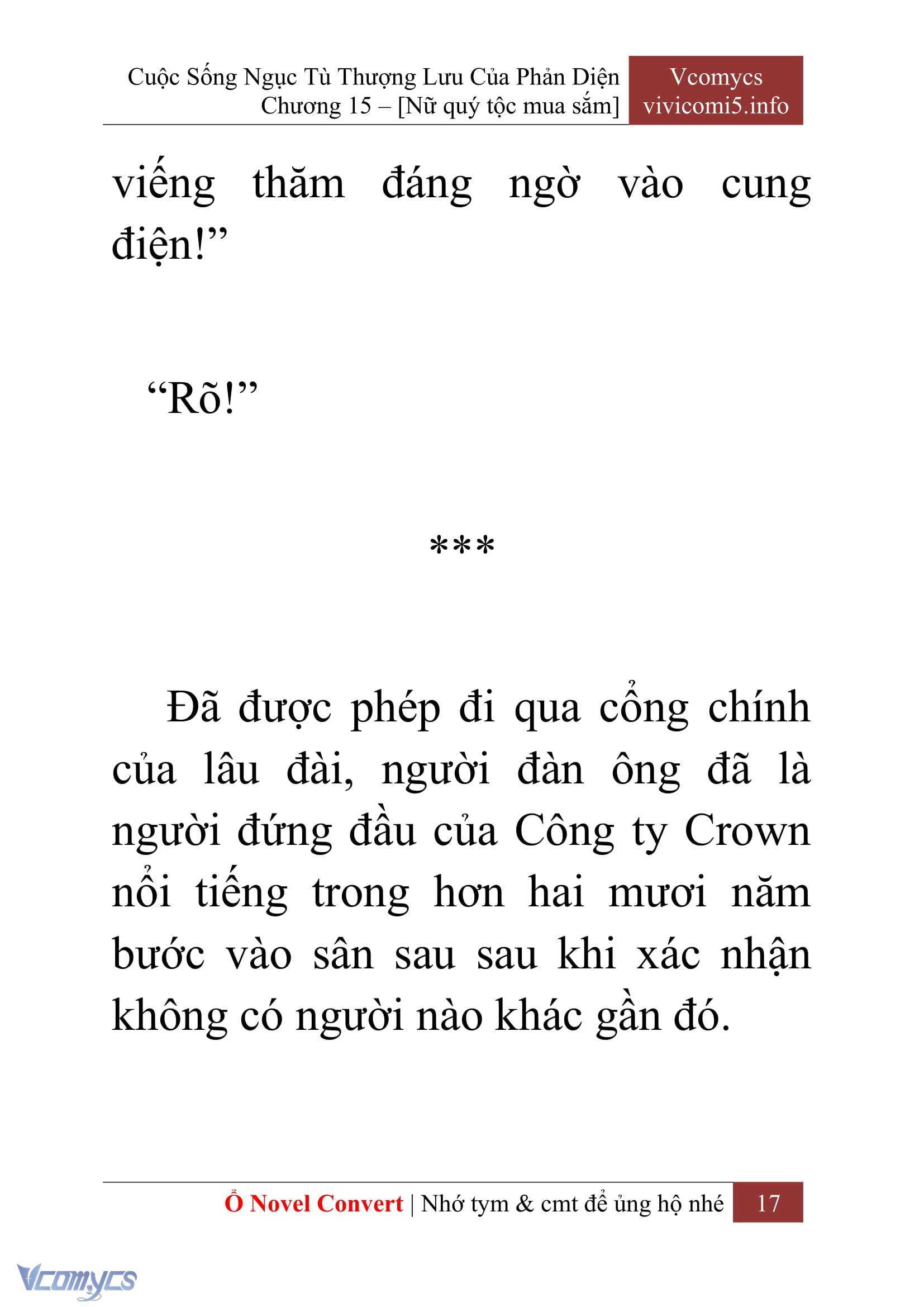 [Novel] Cuộc Sống Ngục Tù Thượng Lưu Của Nhân Vật Phản Diện Chap 15 - Trang 2