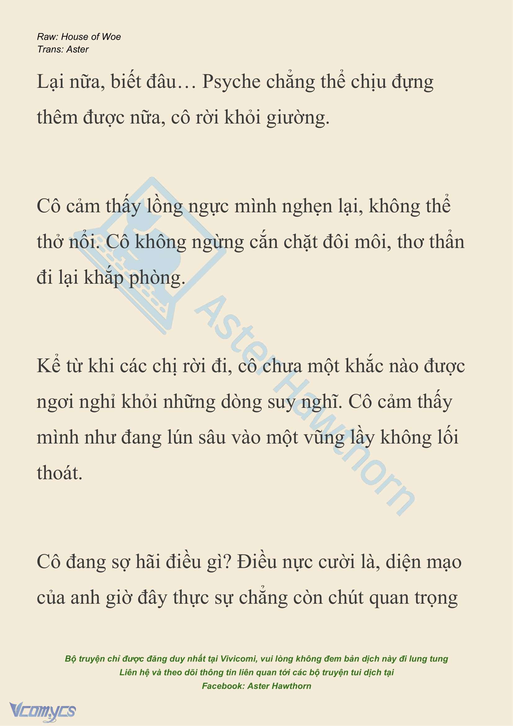 [NOVEL] Dành Cho Các Nữ Thần: Dành cho Psyche Chap 34 - Next 