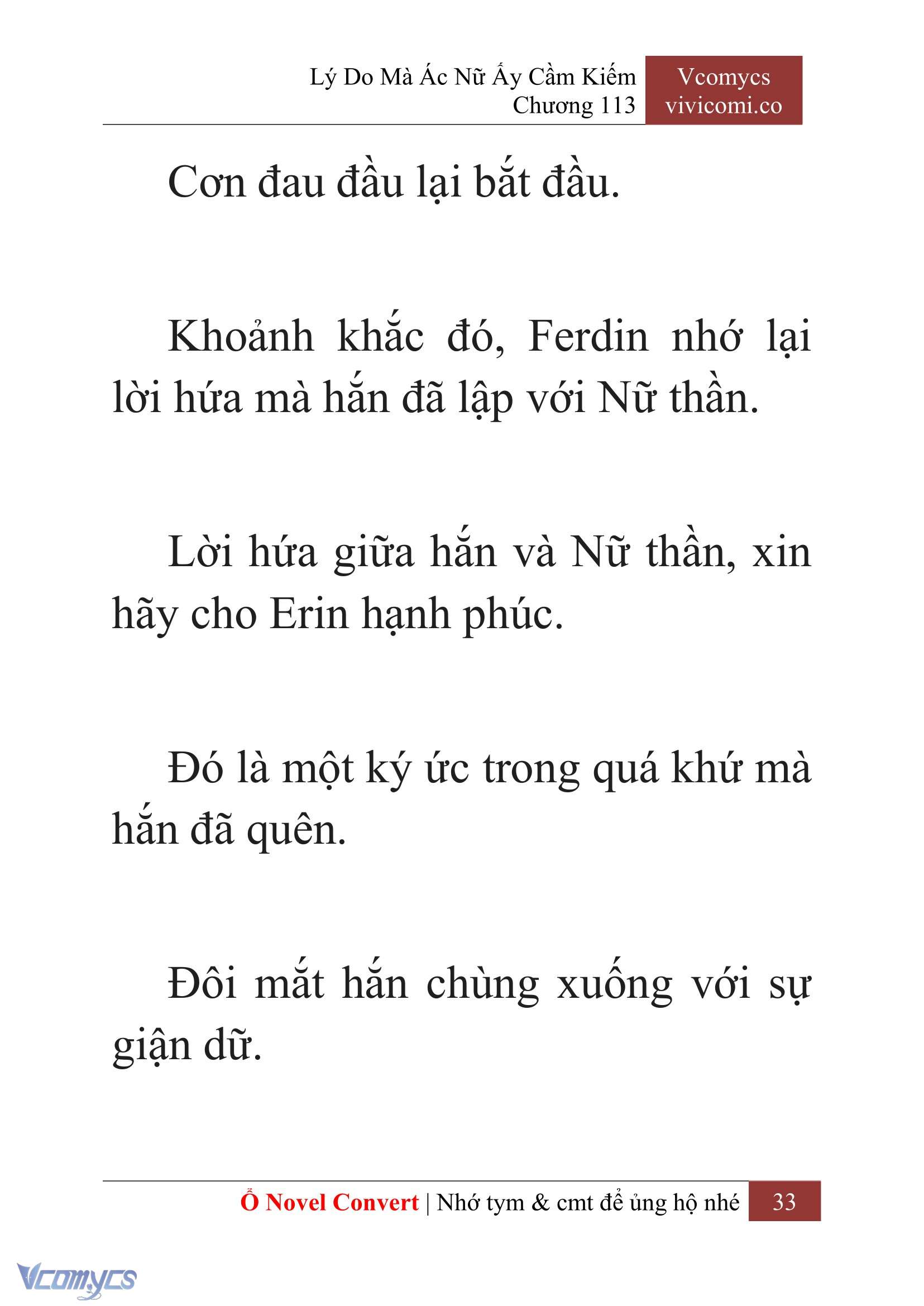 [Novel] Lý Do Mà Ác Nữ Ấy Cầm Kiếm Chap 113 - Trang 2