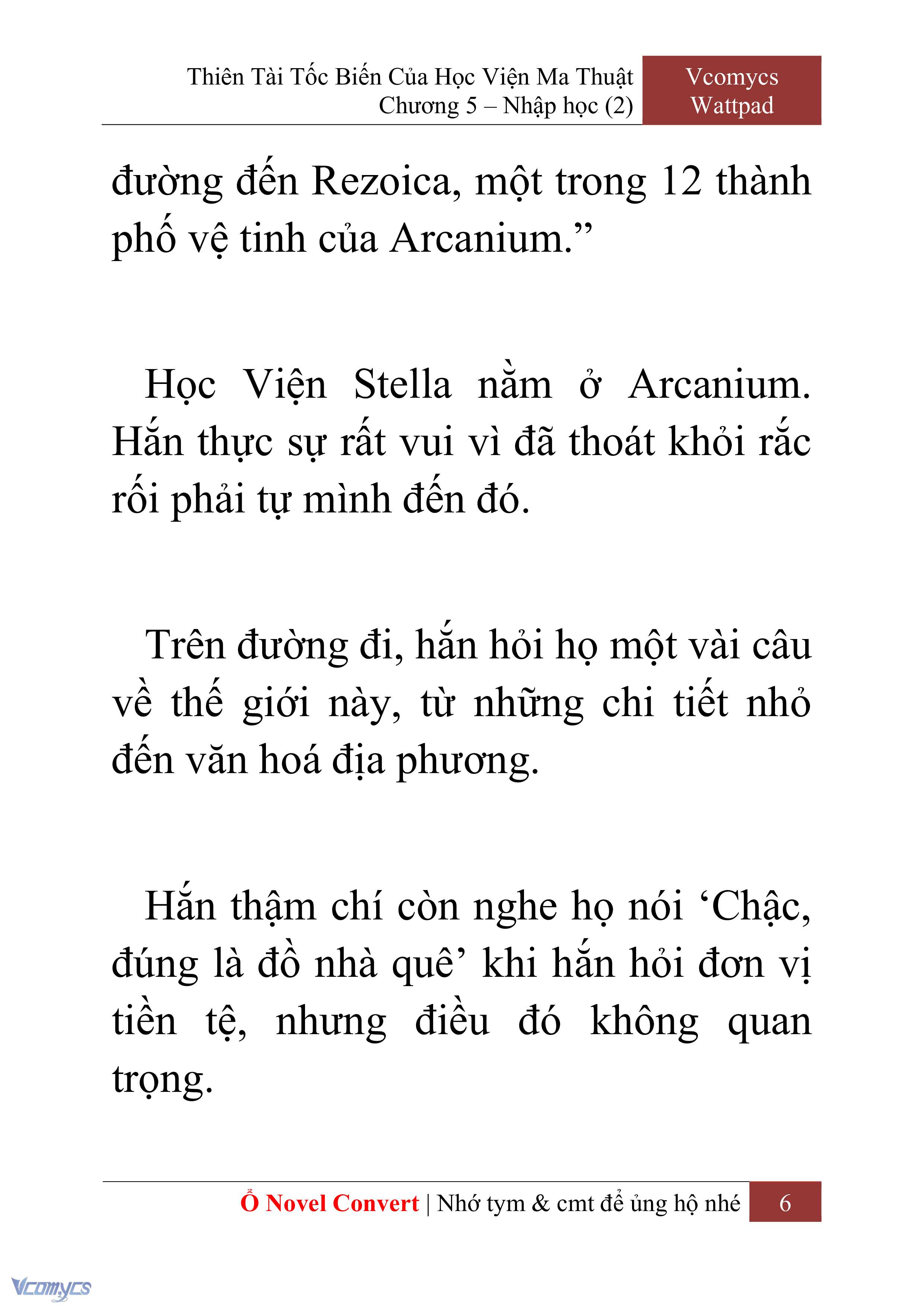 [Novel] Thiên Tài Tốc Biến Của Học Viện Ma Thuật Chap 5 - Trang 2