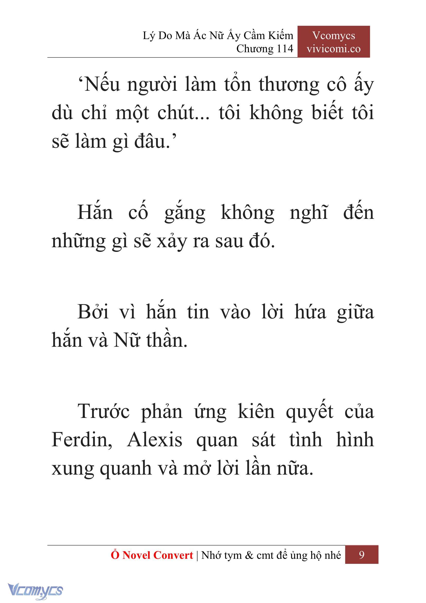[Novel] Lý Do Mà Ác Nữ Ấy Cầm Kiếm Chap 114 - Trang 2