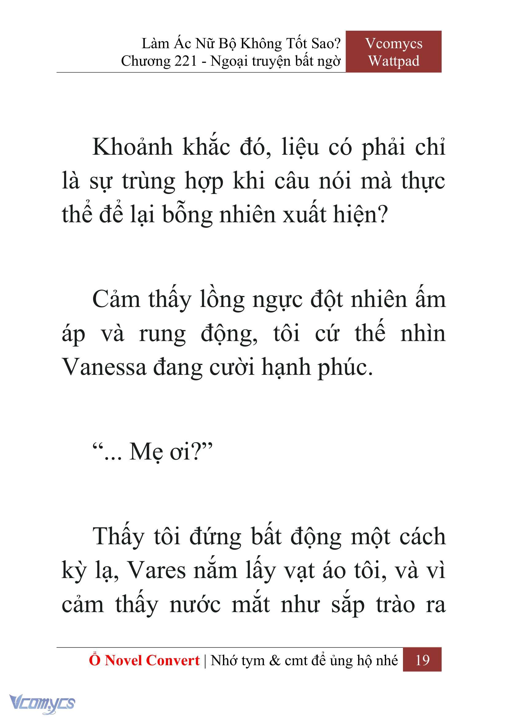 [Novel] Làm Ác Nữ Bộ Không Tốt Sao? Chap 221 - Trang 2