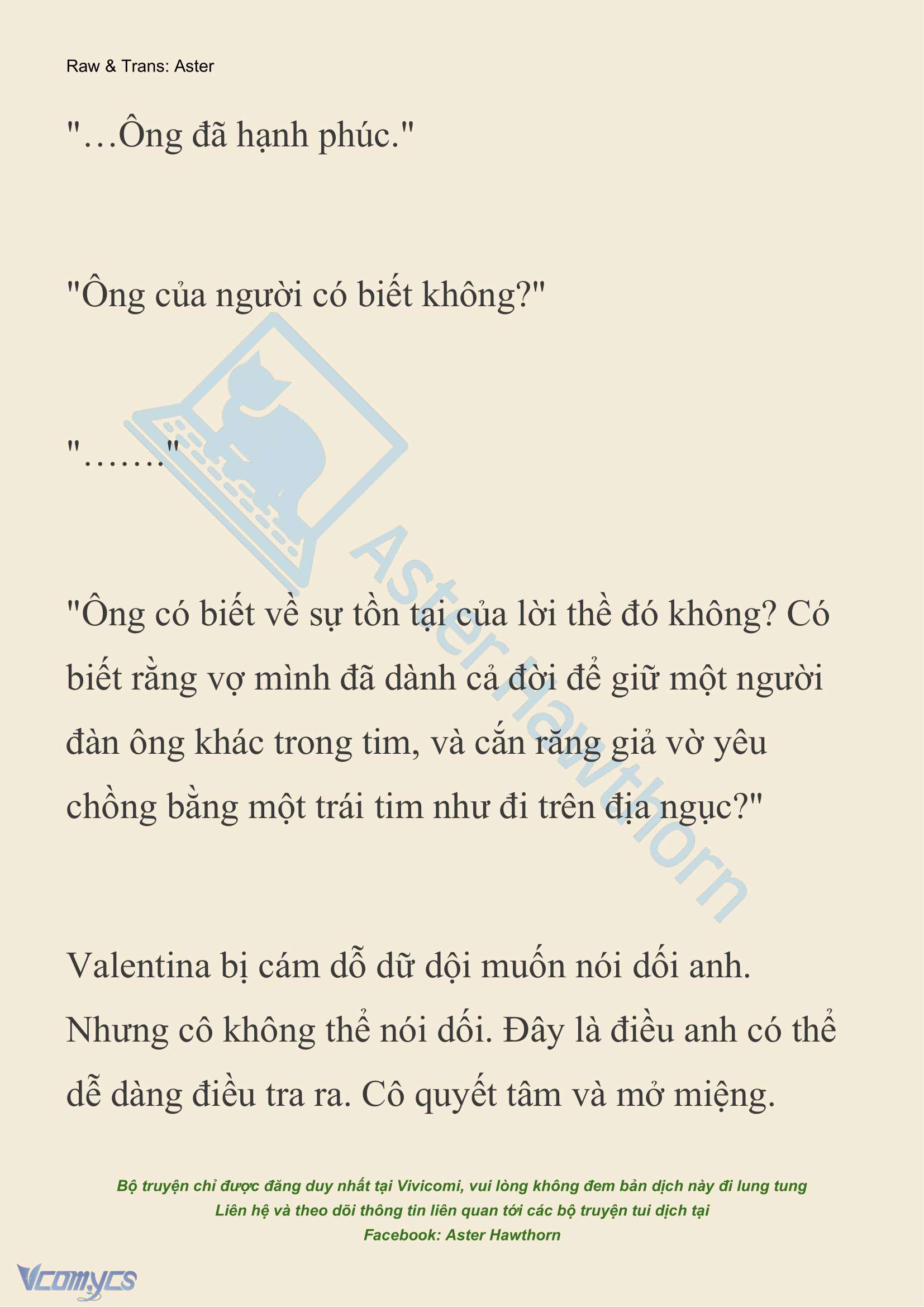 [NOVEL] Thiên Đường Của Valentina Chap 157 - Trang 2