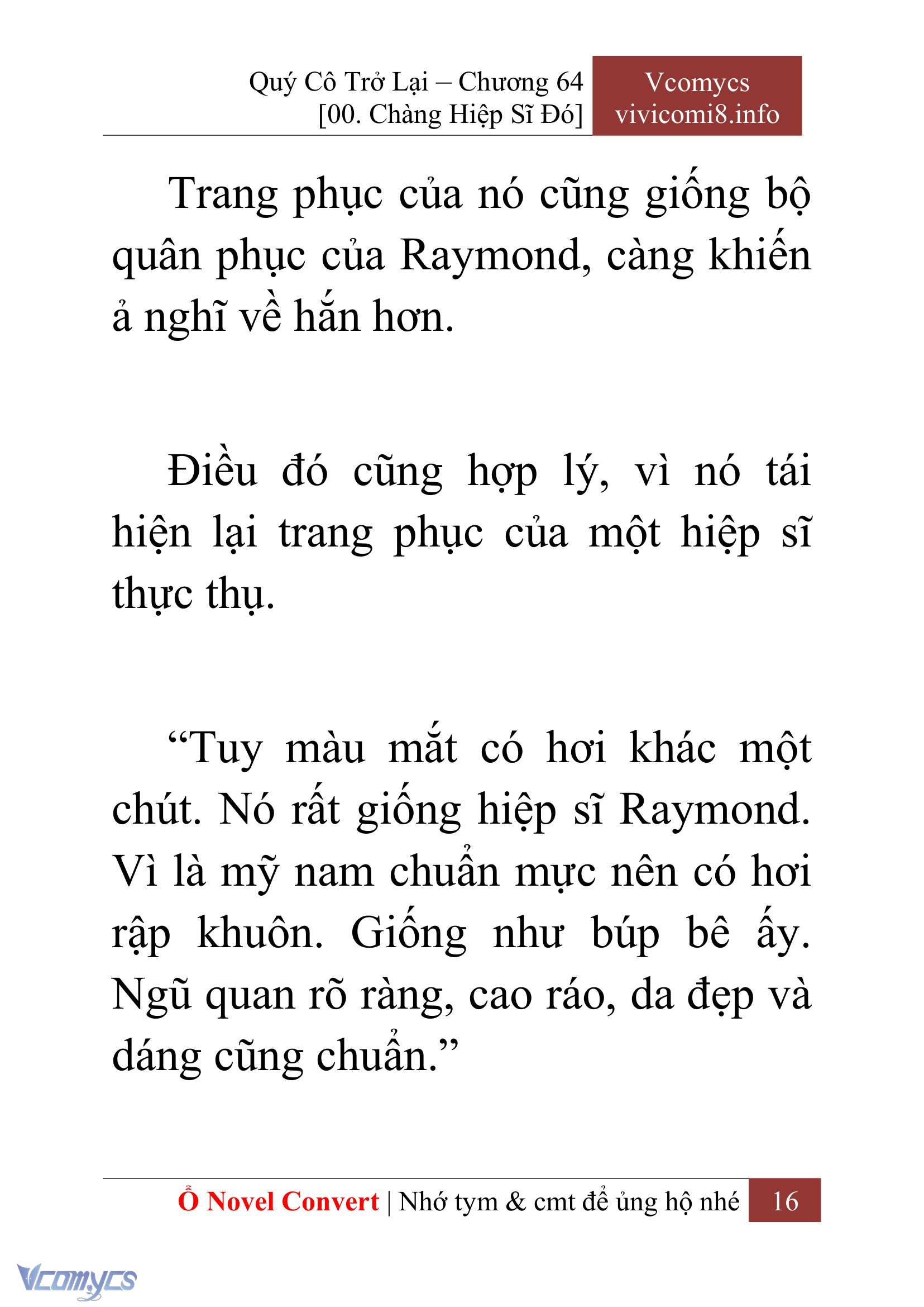 [Novel] Quý Cô Trở Lại Chap 64 - Trang 2
