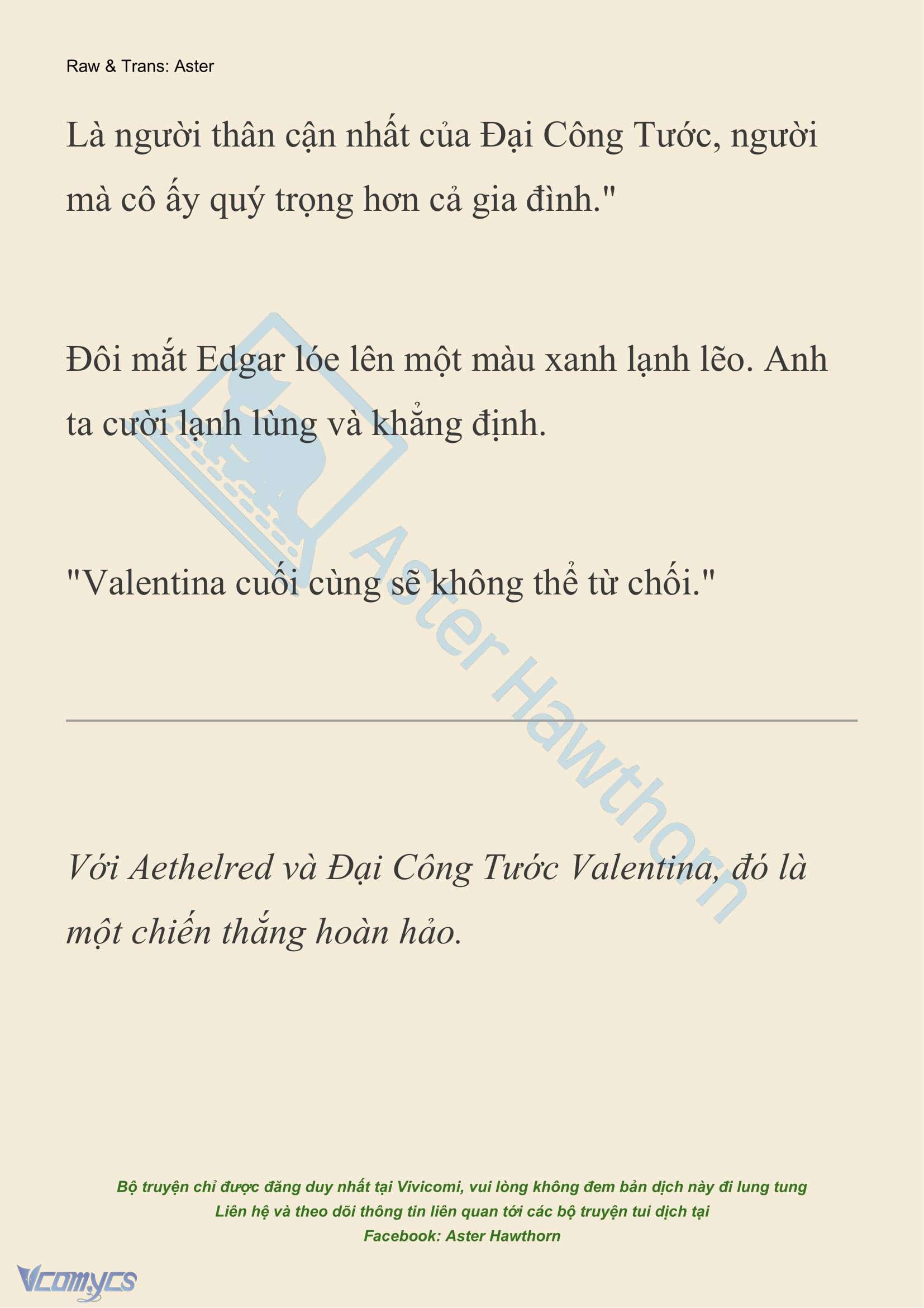[NOVEL] Thiên Đường Của Valentina Chap 188 - Trang 2