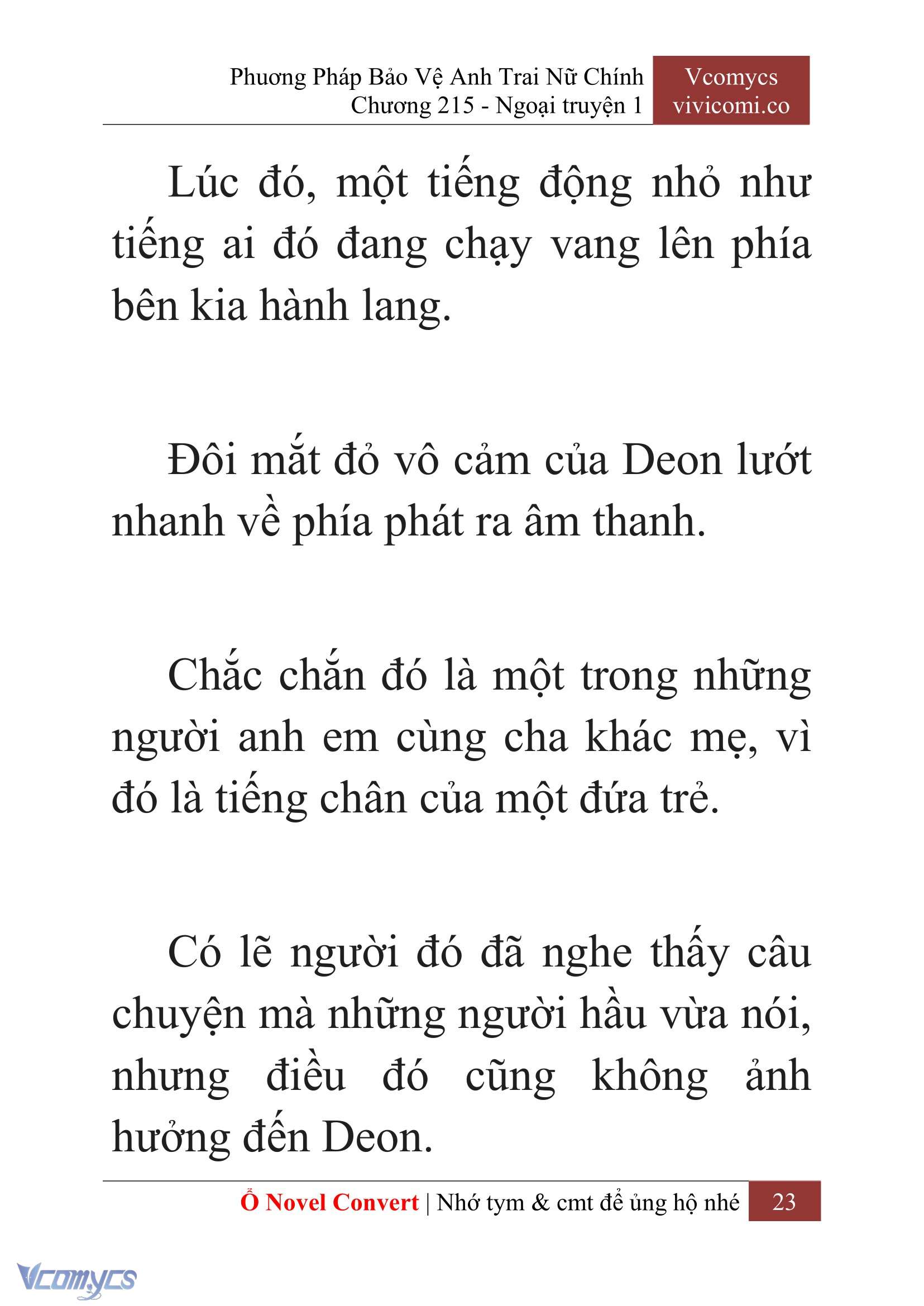 [Novel] Phương Pháp Bảo Vệ Anh Trai Nữ Chính Chap 215 - Trang 2